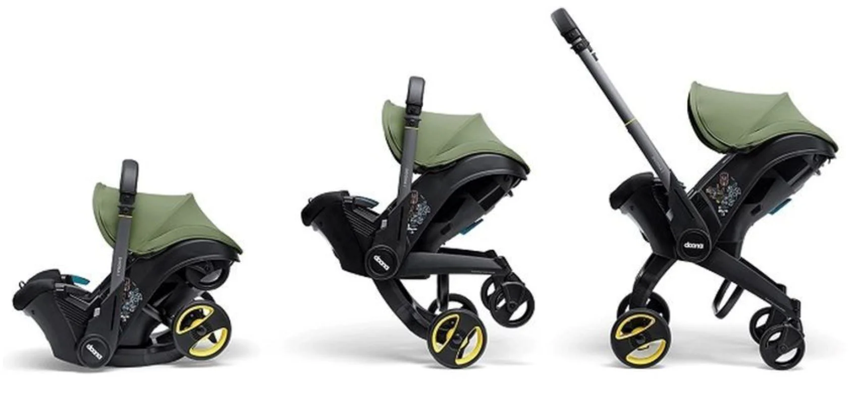 Scoica auto 2 in 1 Doona i-Size Desert Verde foto