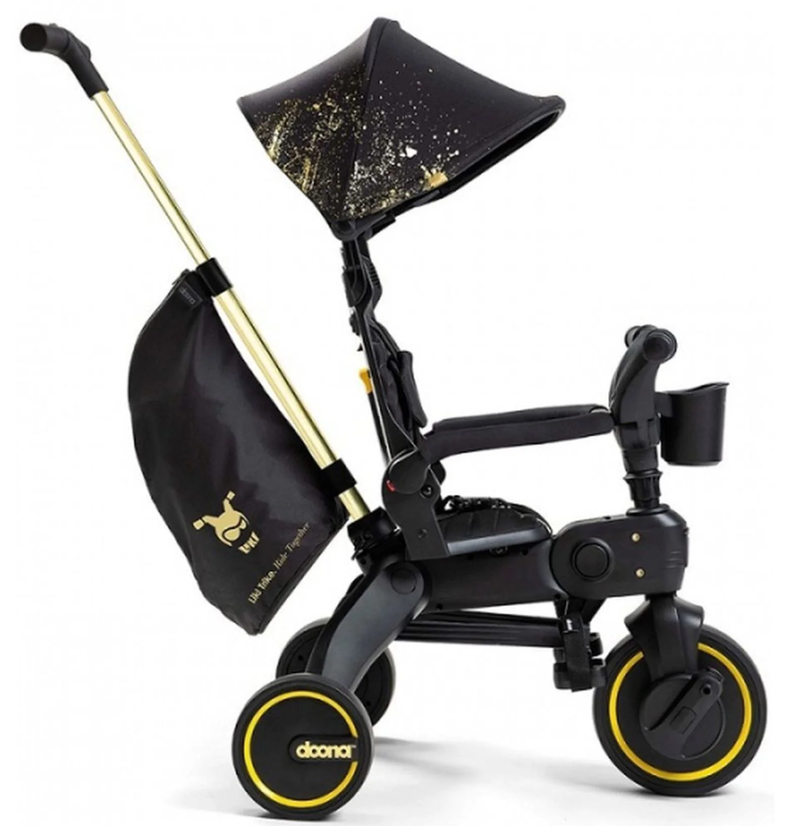 Детский трехколесный велосипед Doona Liki Trike Gold foto