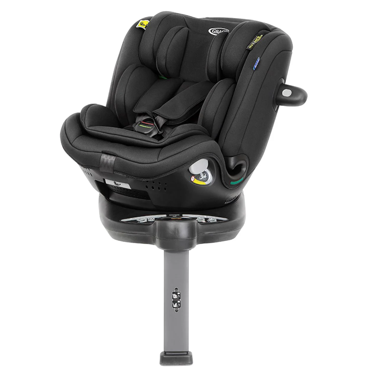 Scaun auto Graco rotativ 360 Turn2Me Grow I-Size Midnight foto
