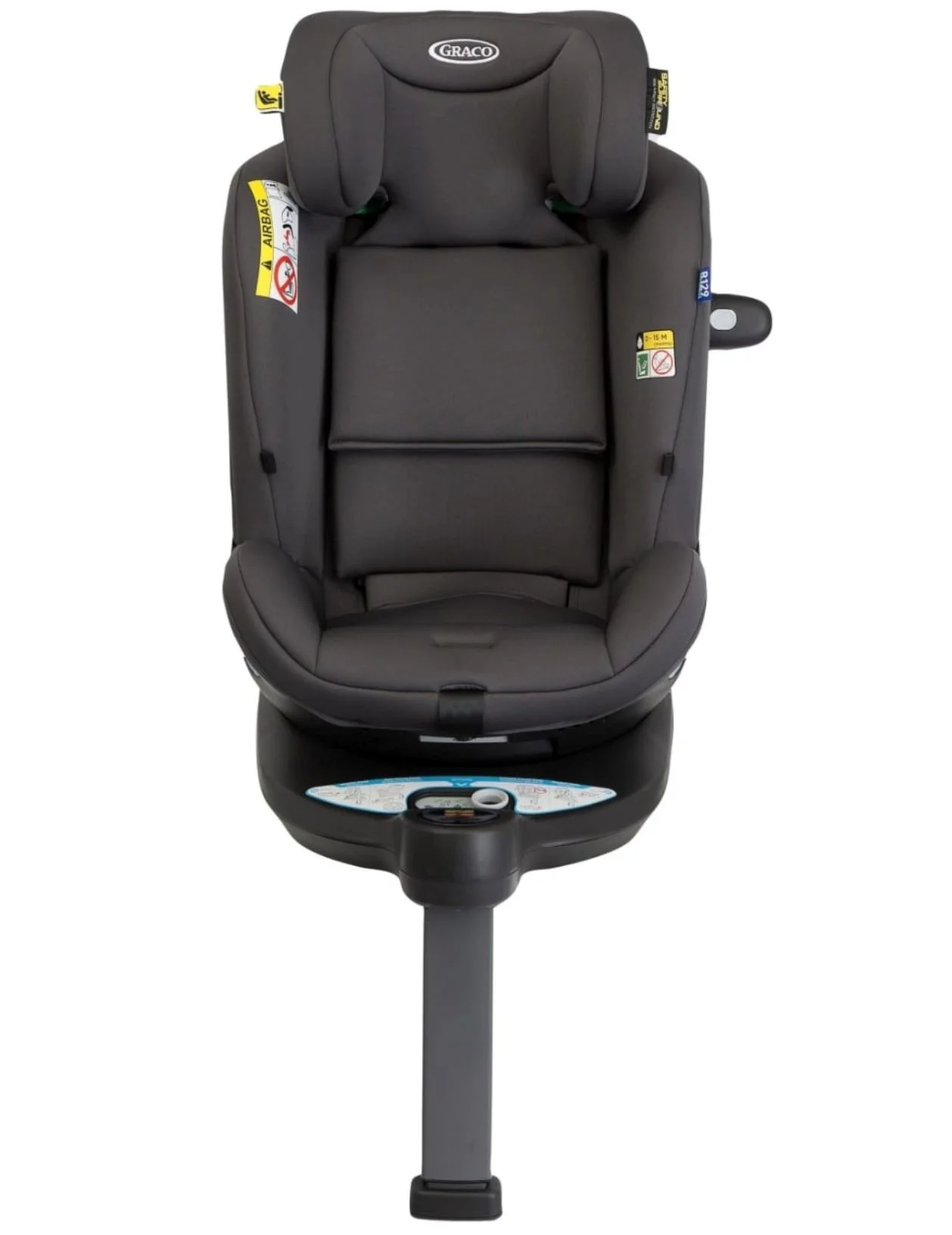 Scaun auto Graco rotativ 360 Turn2Me Grow I-Size Iron foto
