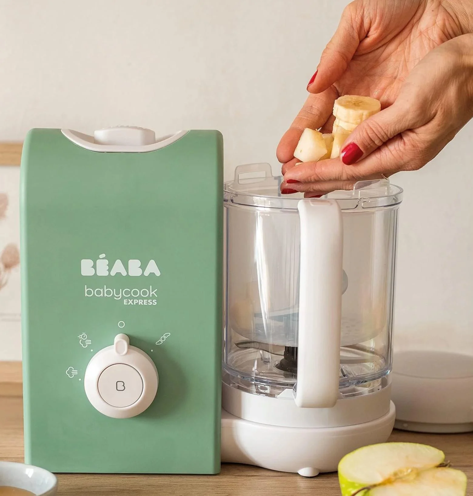Robot de gatit Beaba Babycook Express Sage Verde foto