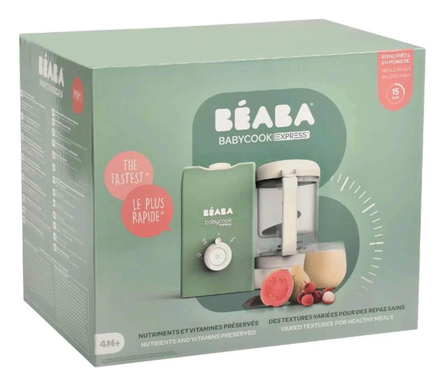 Robot de gatit Beaba Babycook Express Sage Verde foto