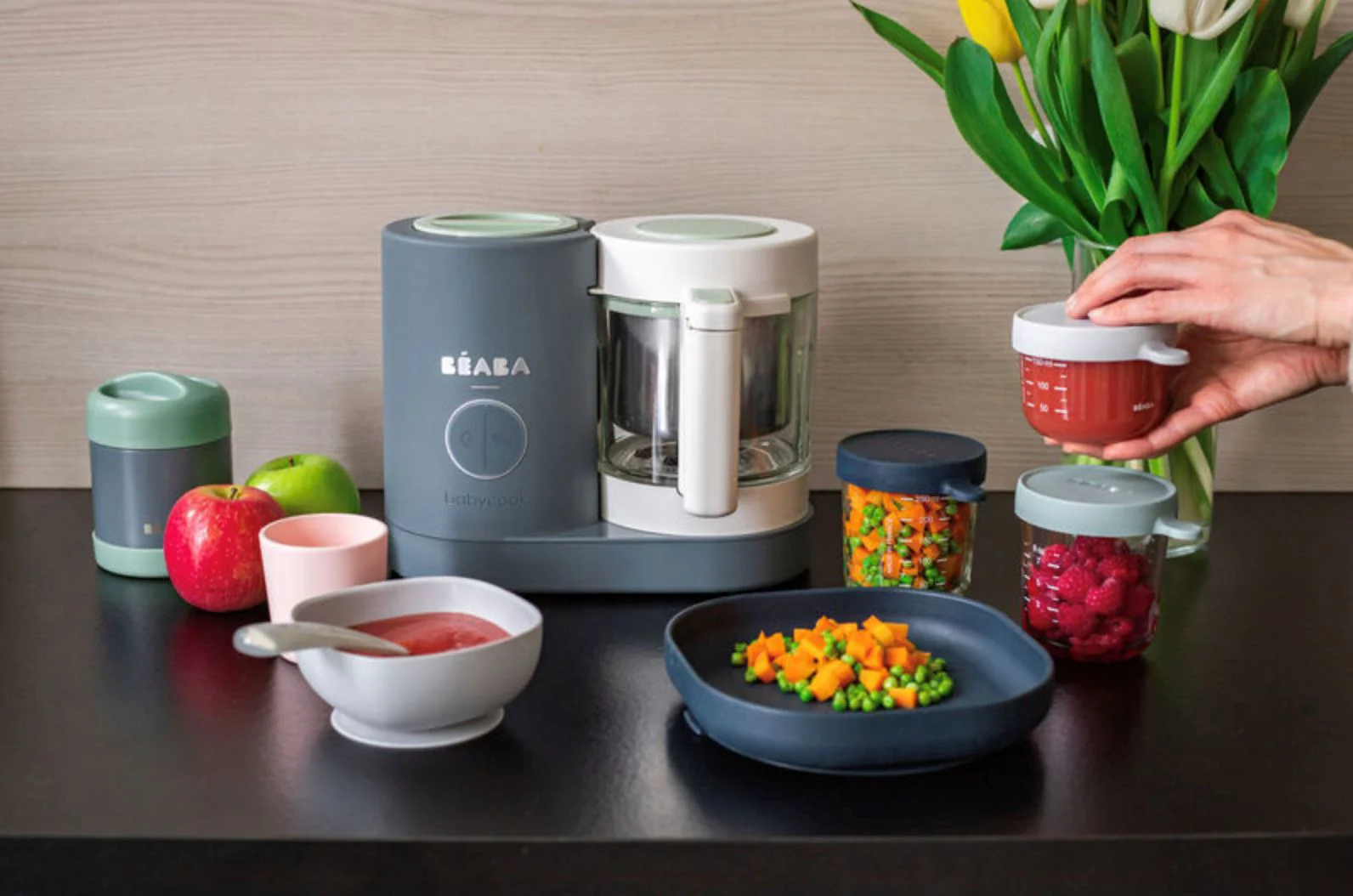 Кухонный комбайн Beaba Babycook Neo Mineral foto