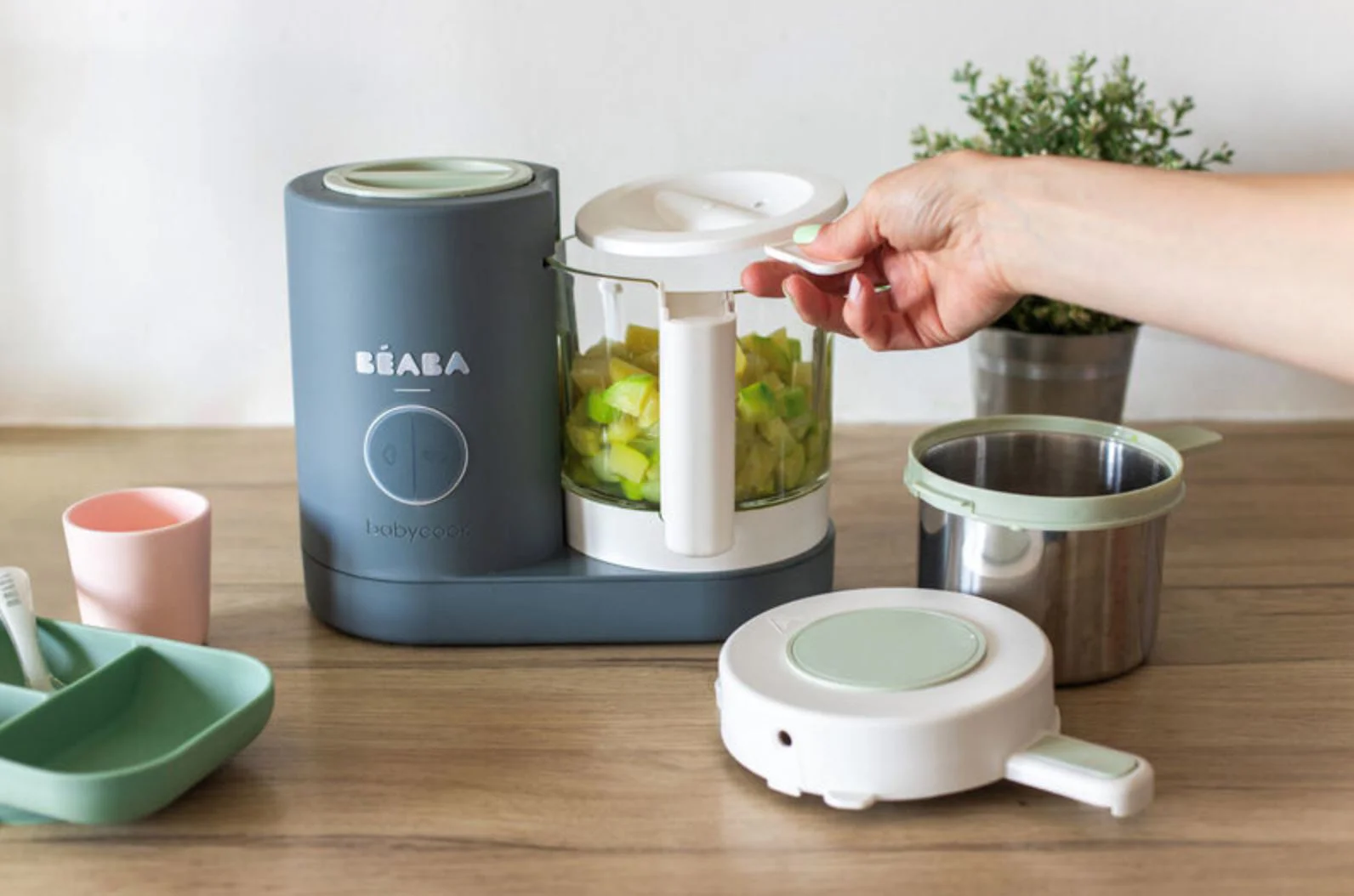 Кухонный комбайн Beaba Babycook Neo Mineral foto