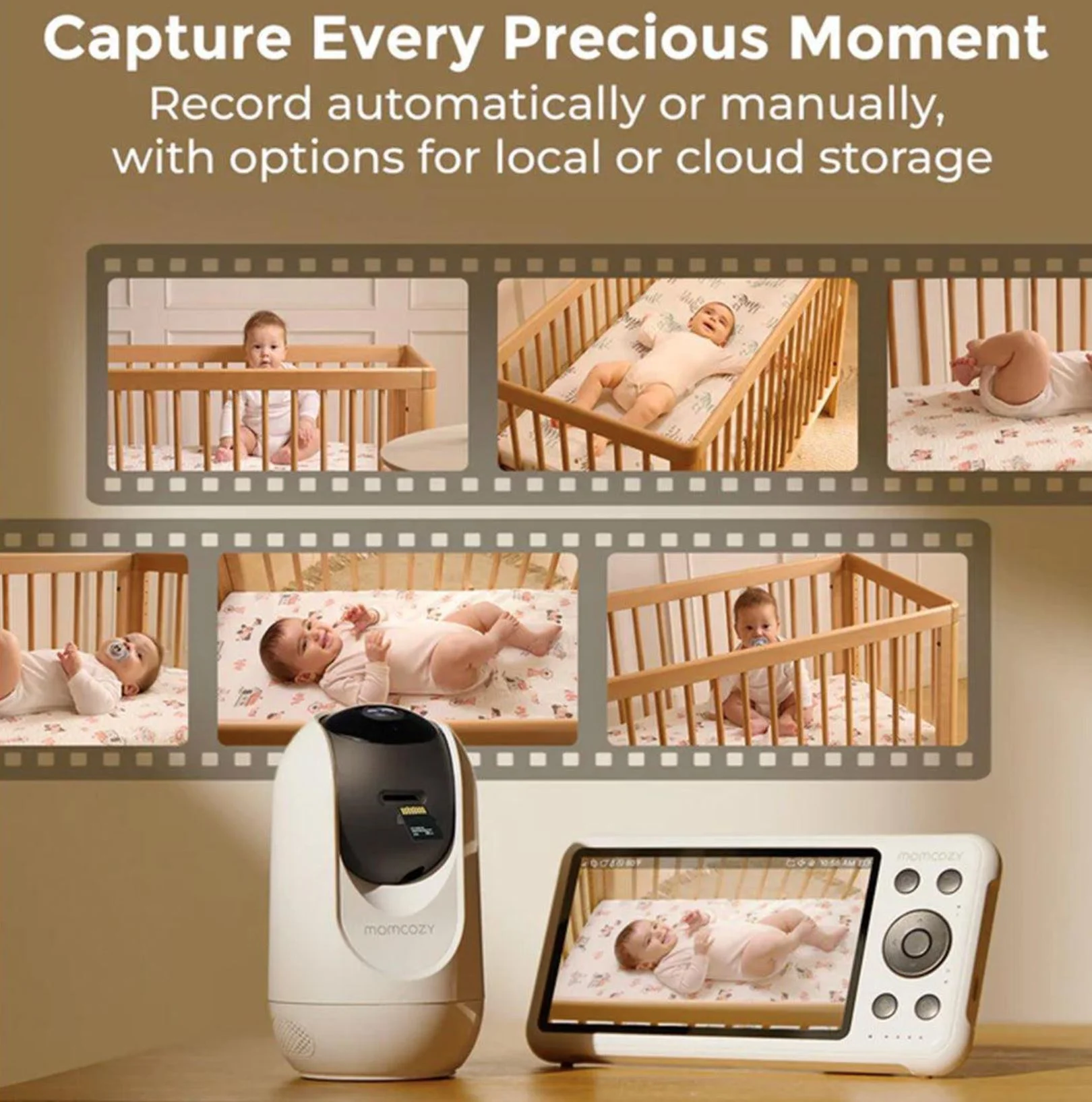 Video monitor Momcozy Smart WiFi BM04 foto