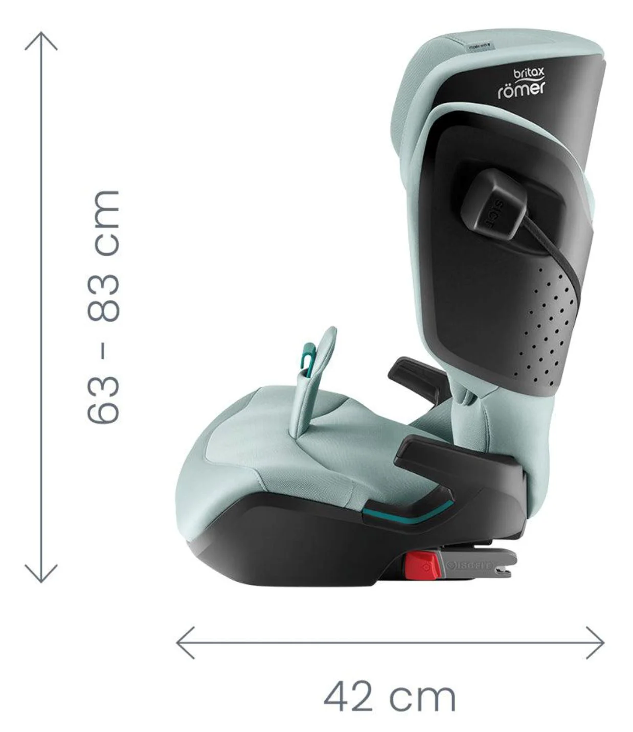 Scaun auto pentru copii Britax Romer Kidfix Pro Harbour Albastru foto