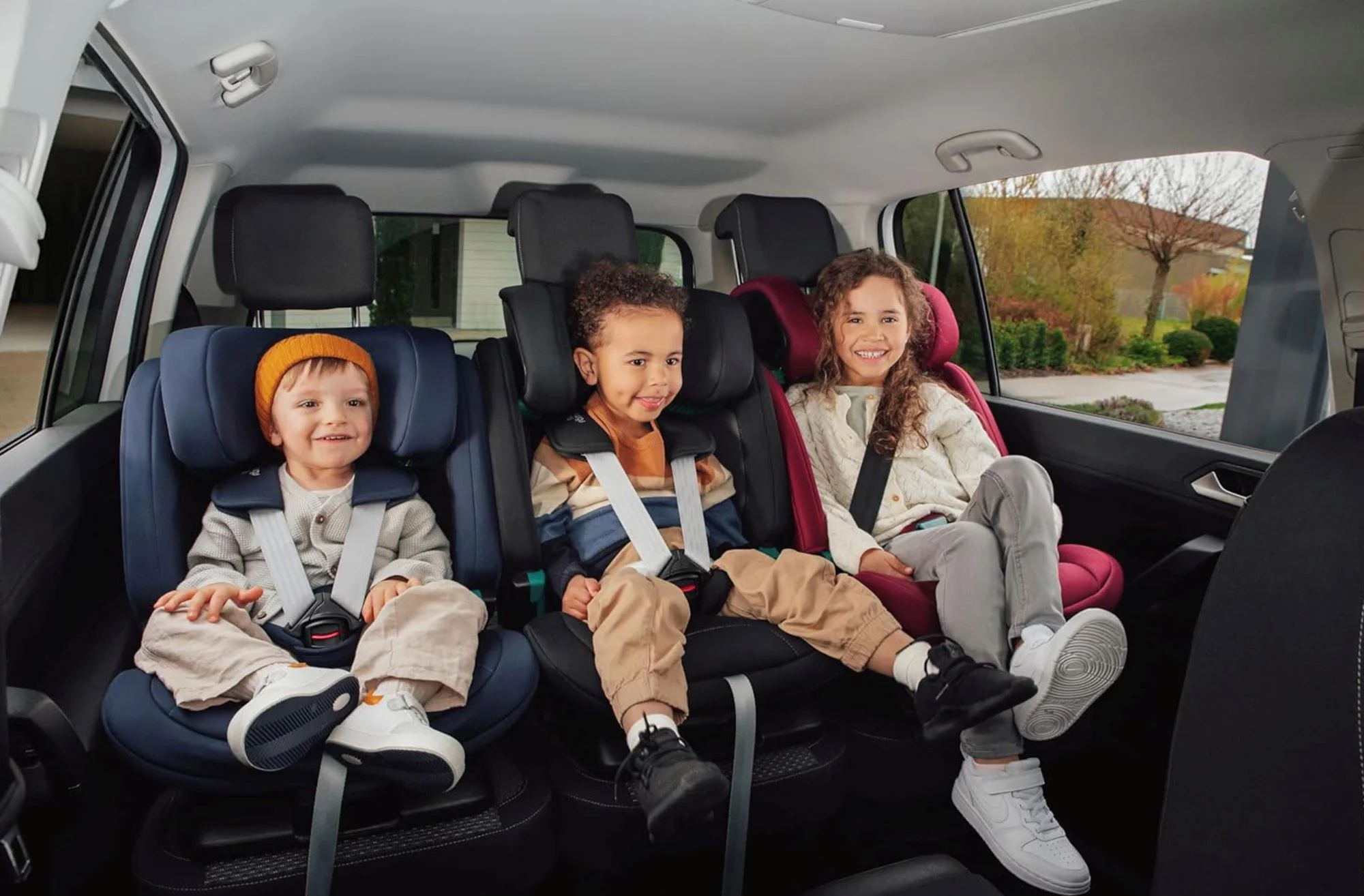 Scaun auto Britax Romer Advansafix Pro I-Size Lux Linen Gri foto