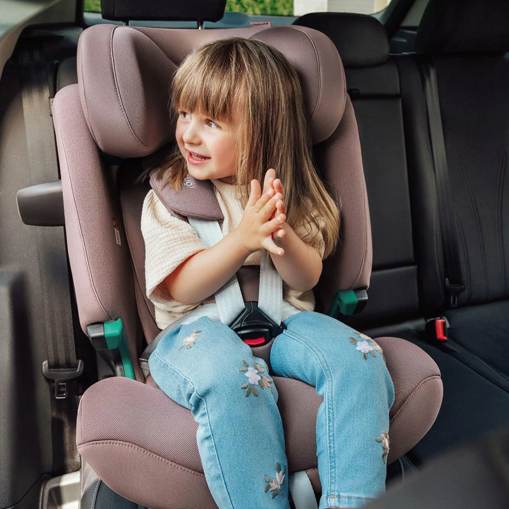 Scaun auto Britax Romer Advansafix Pro I-Size Style Dusty Roz foto