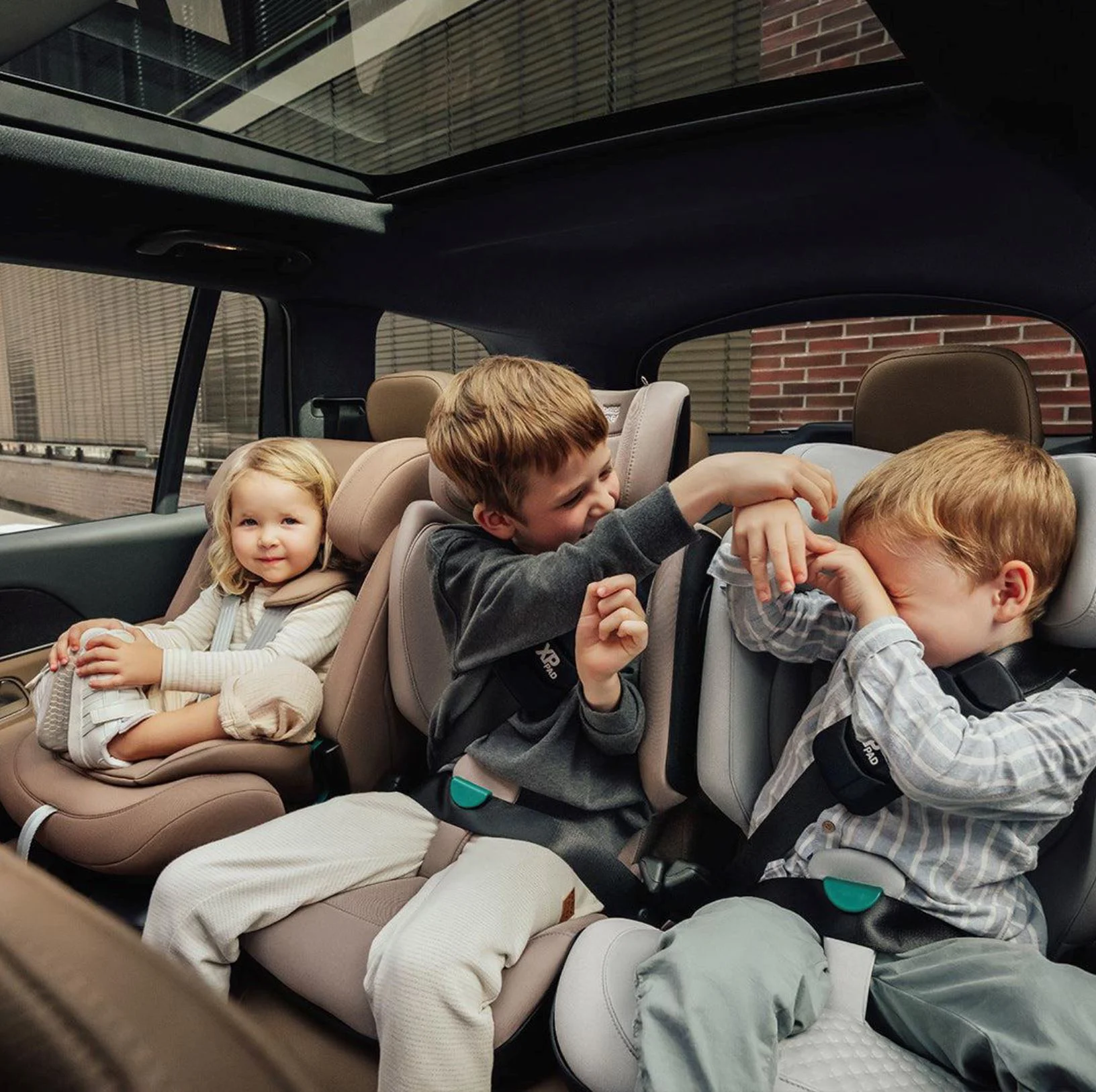 Scaun auto Britax Romer Advansafix Pro I-Size Style Dusty Roz foto