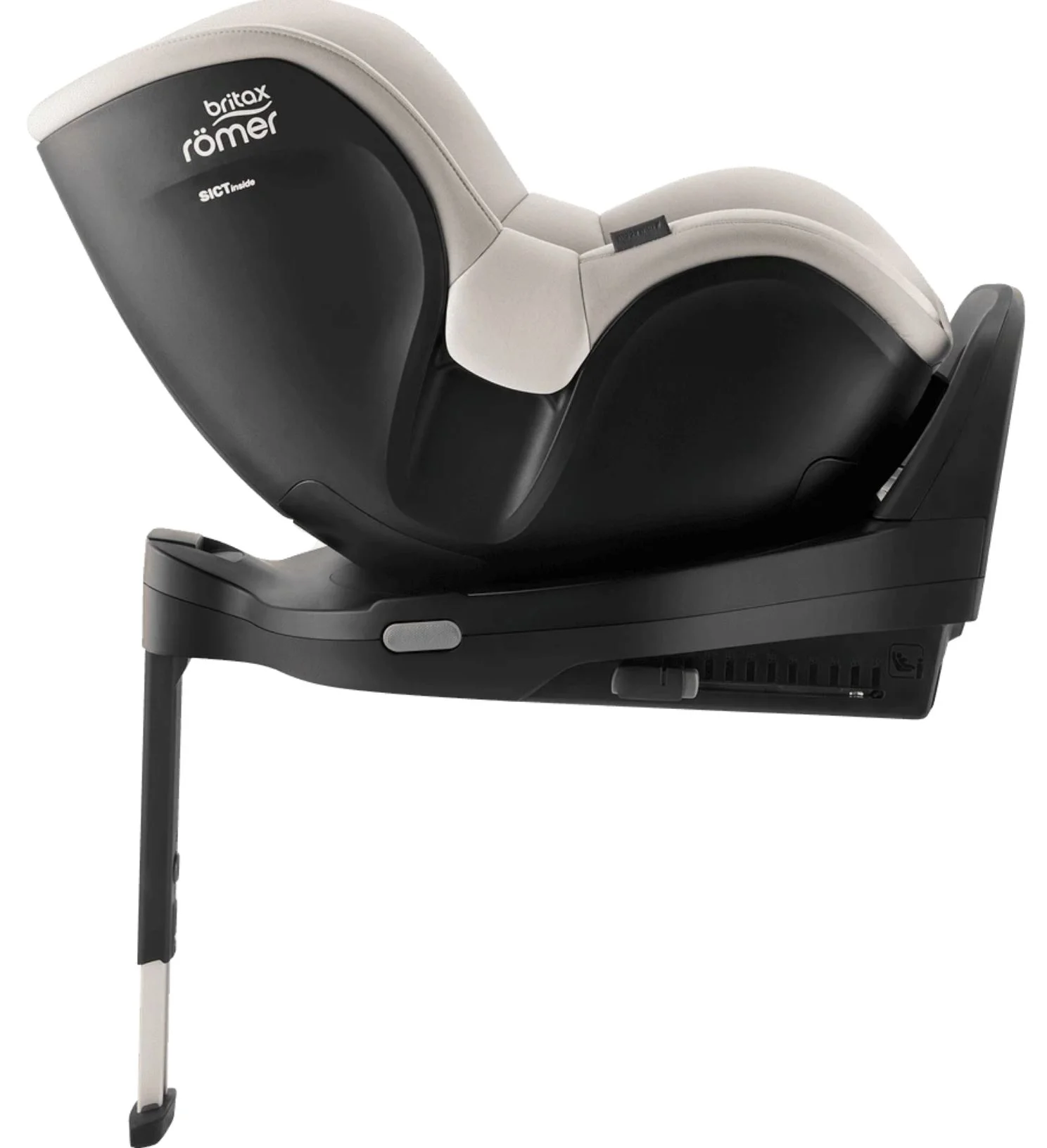 Scaun auto Britax Romer Dualfix Pro M rotativ 360 Soft Taupe foto