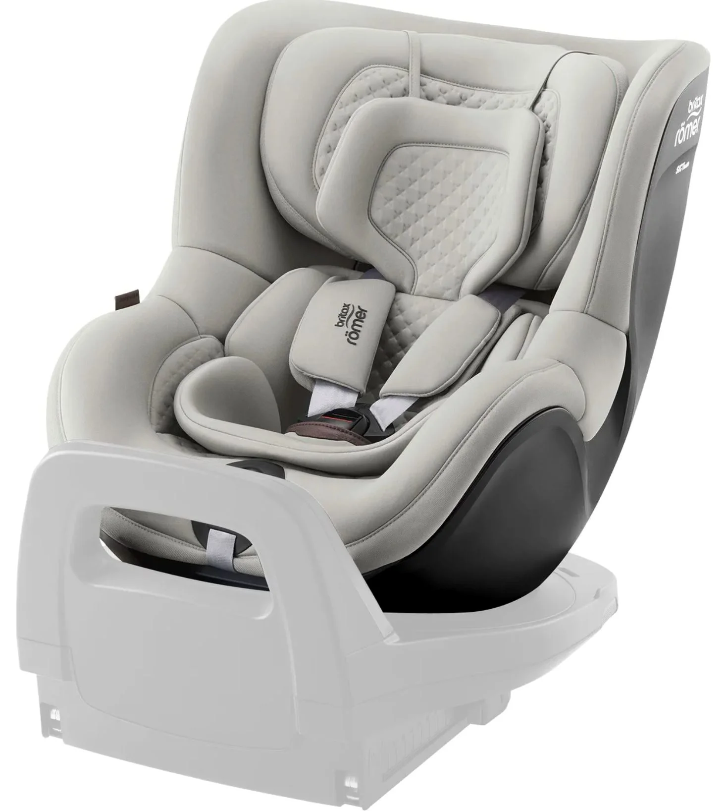 Scaun auto Britax Romer Dualfix 5Z Linen Gri foto