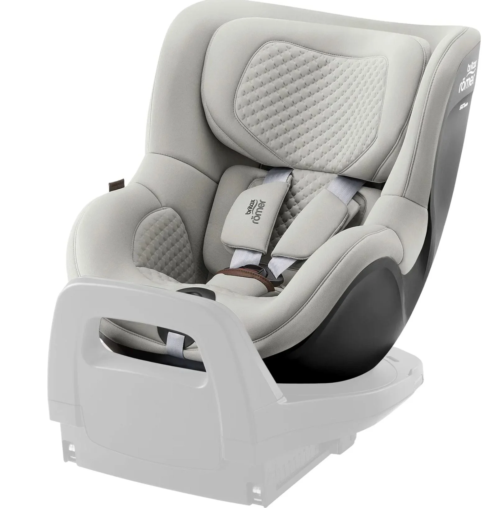 Scaun auto Britax Romer Dualfix 5Z Linen Gri foto