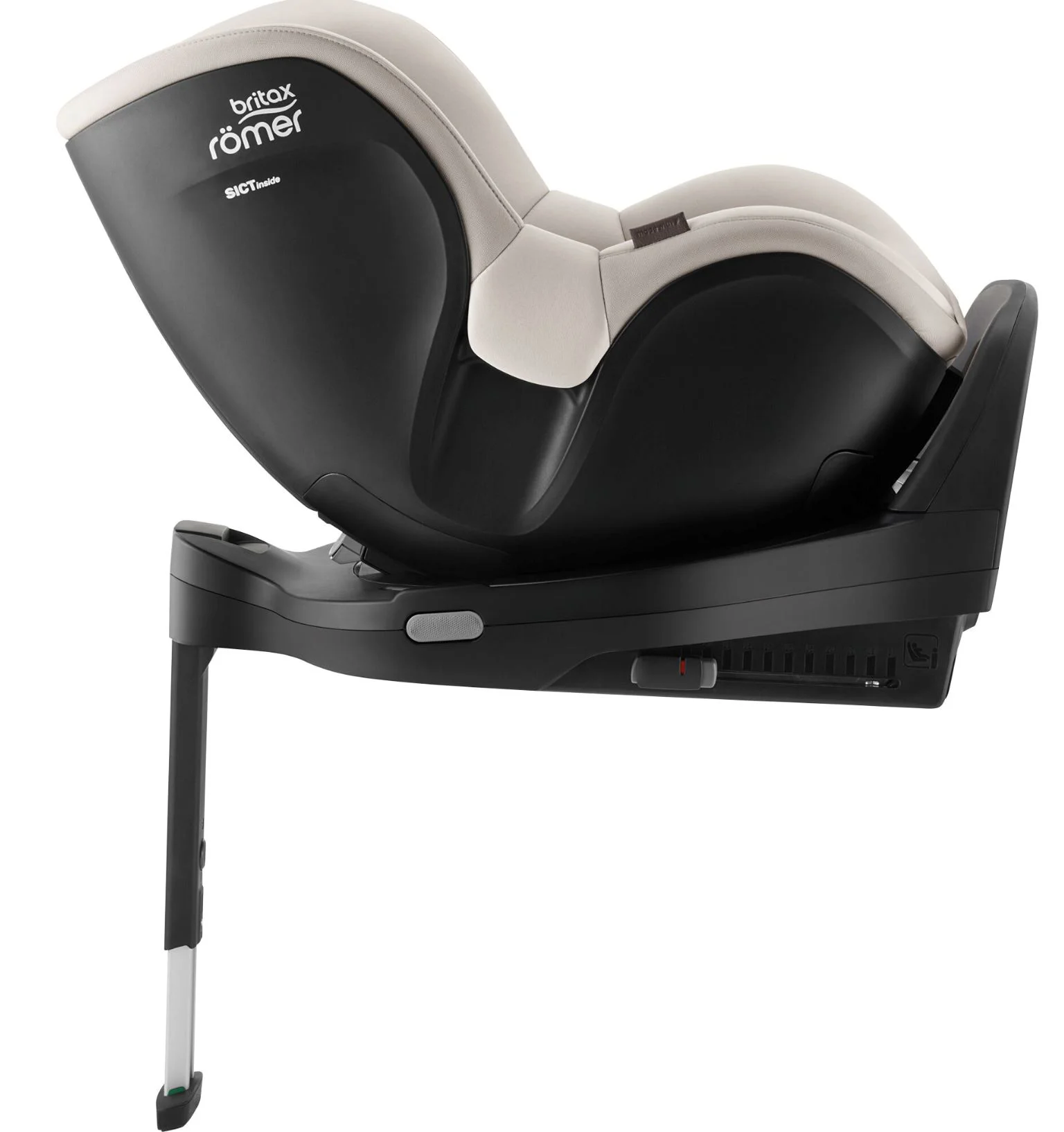 Scaun auto Britax Romer Dualfix Pro Soft Taupe foto