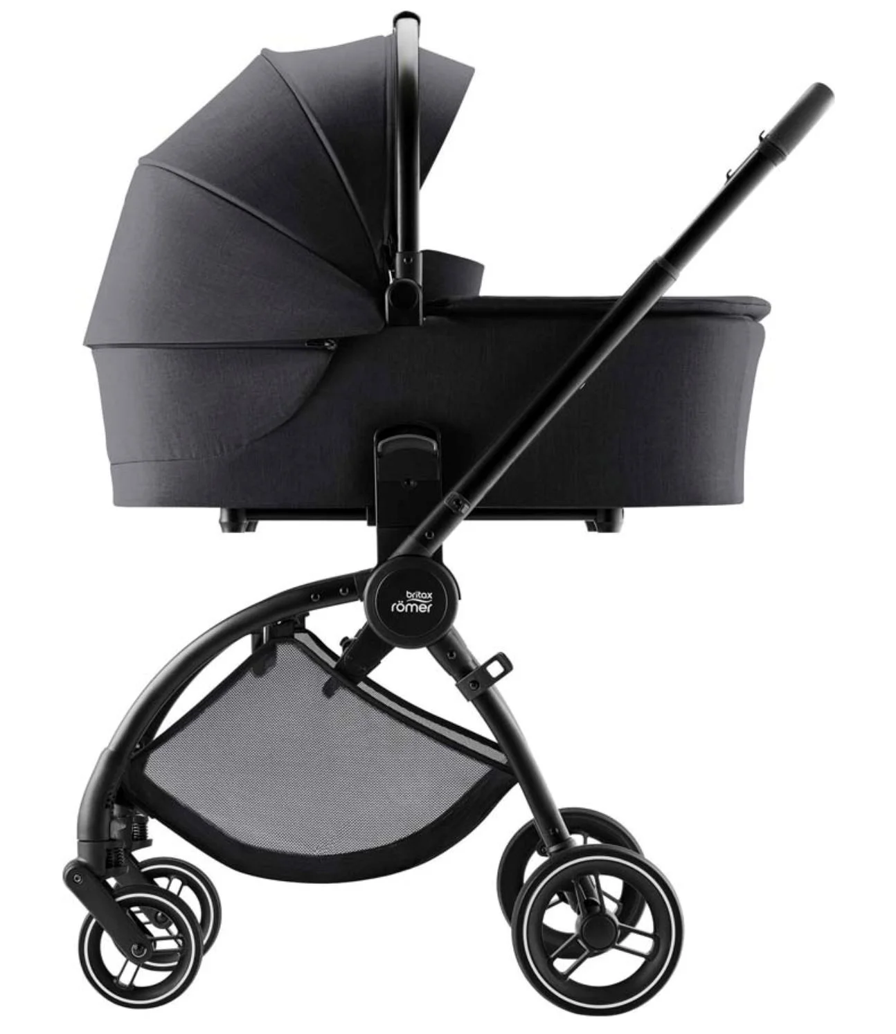 Люлька для коляски Britax Romer Rio Carrycot Carbon Черный foto