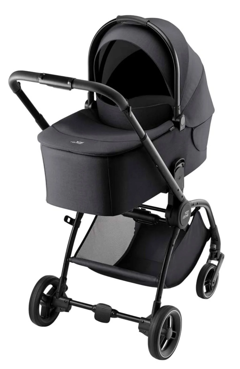 Люлька для коляски Britax Romer Rio Carrycot Carbon Черный foto