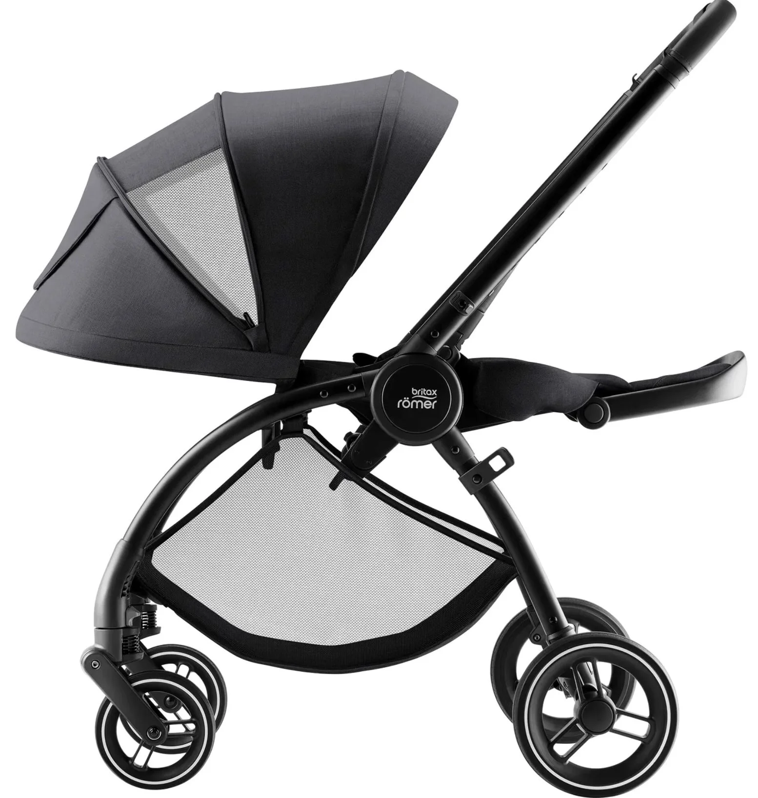 Carucior pentru plimbare Britax Romer Rio Carbon Negru foto