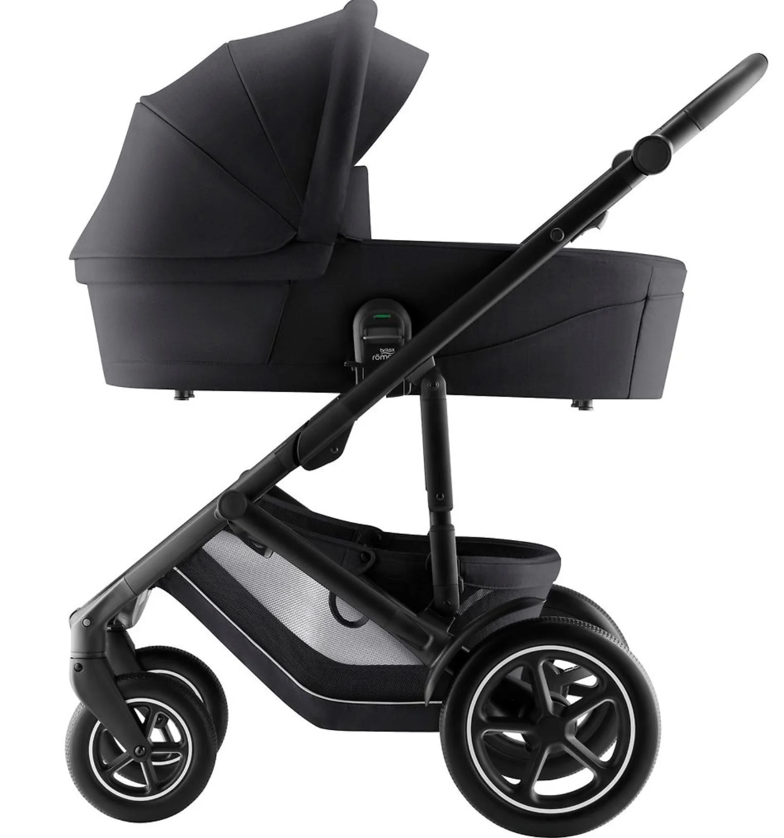 Люлька для коляски Britax Romer Smile 5Z Carrycot Carbon Чёрный foto