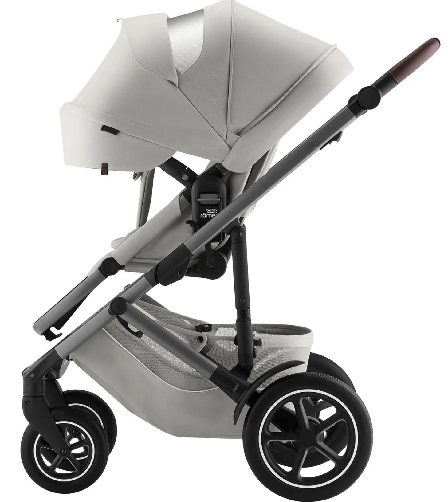 Carucior de plimbare reversibil Britax Romer Smile 5Z Linen Gri foto