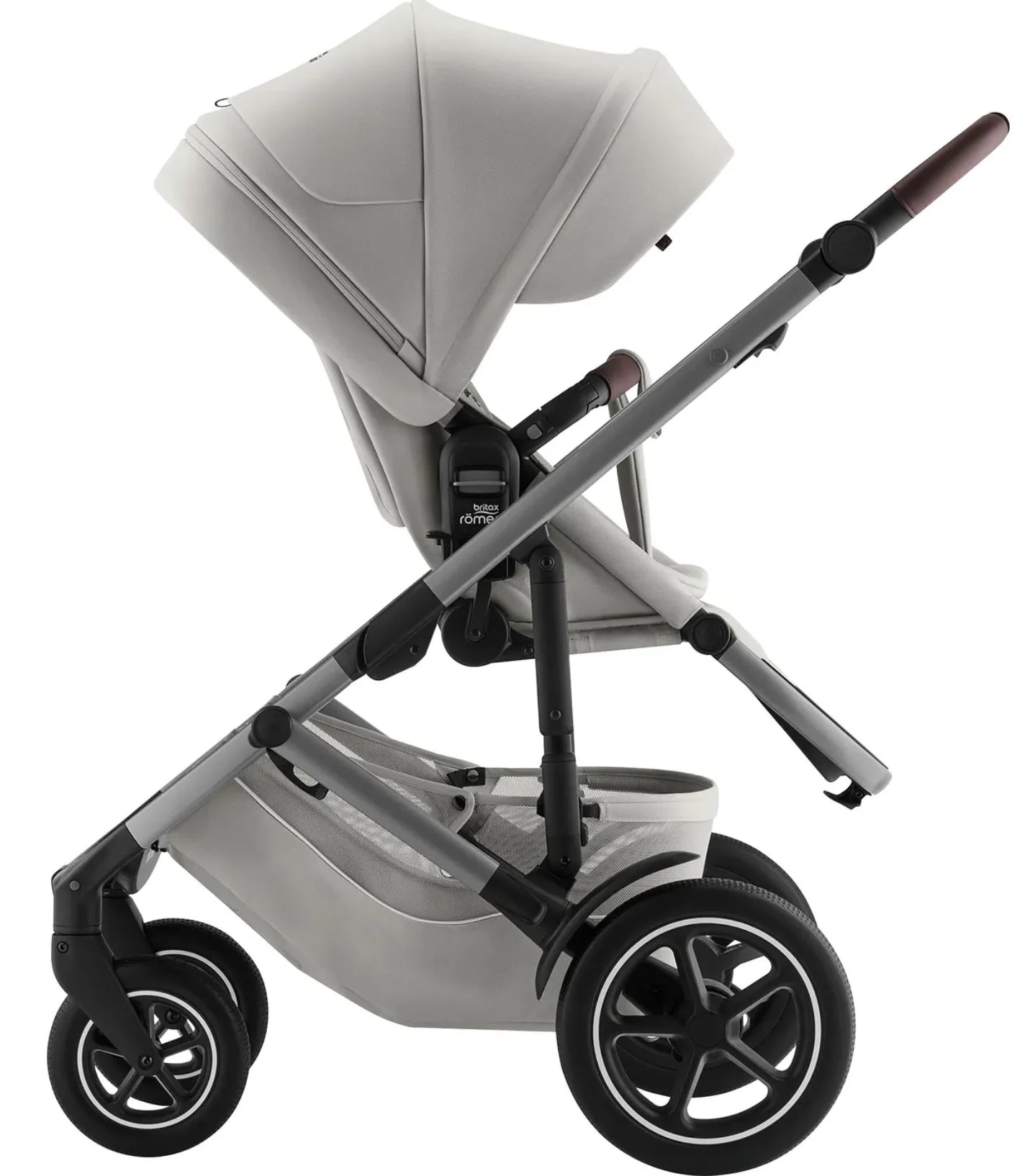 Carucior de plimbare reversibil Britax Romer Smile 5Z Linen Gri foto