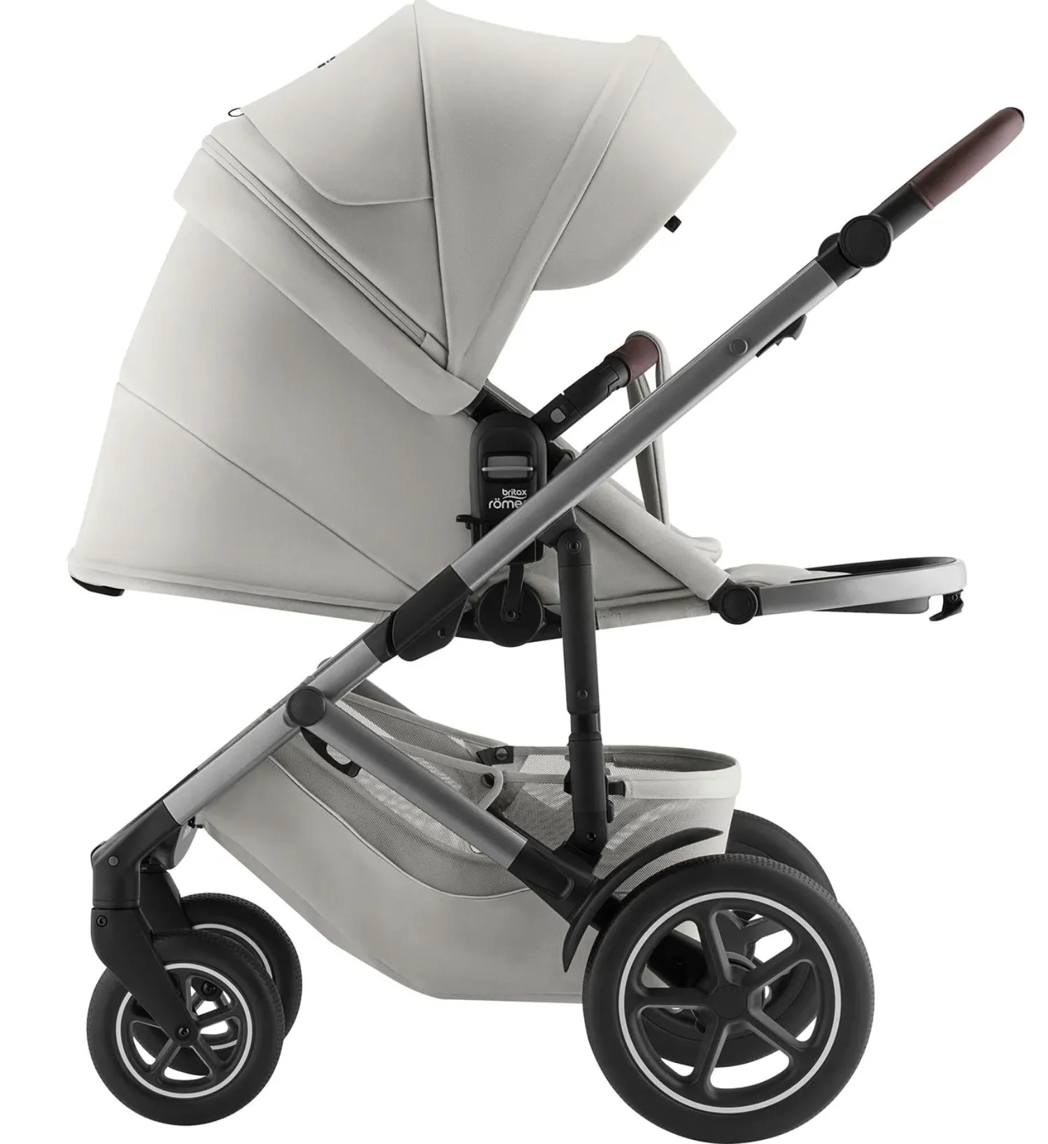 Carucior de plimbare reversibil Britax Romer Smile 5Z Linen Gri foto