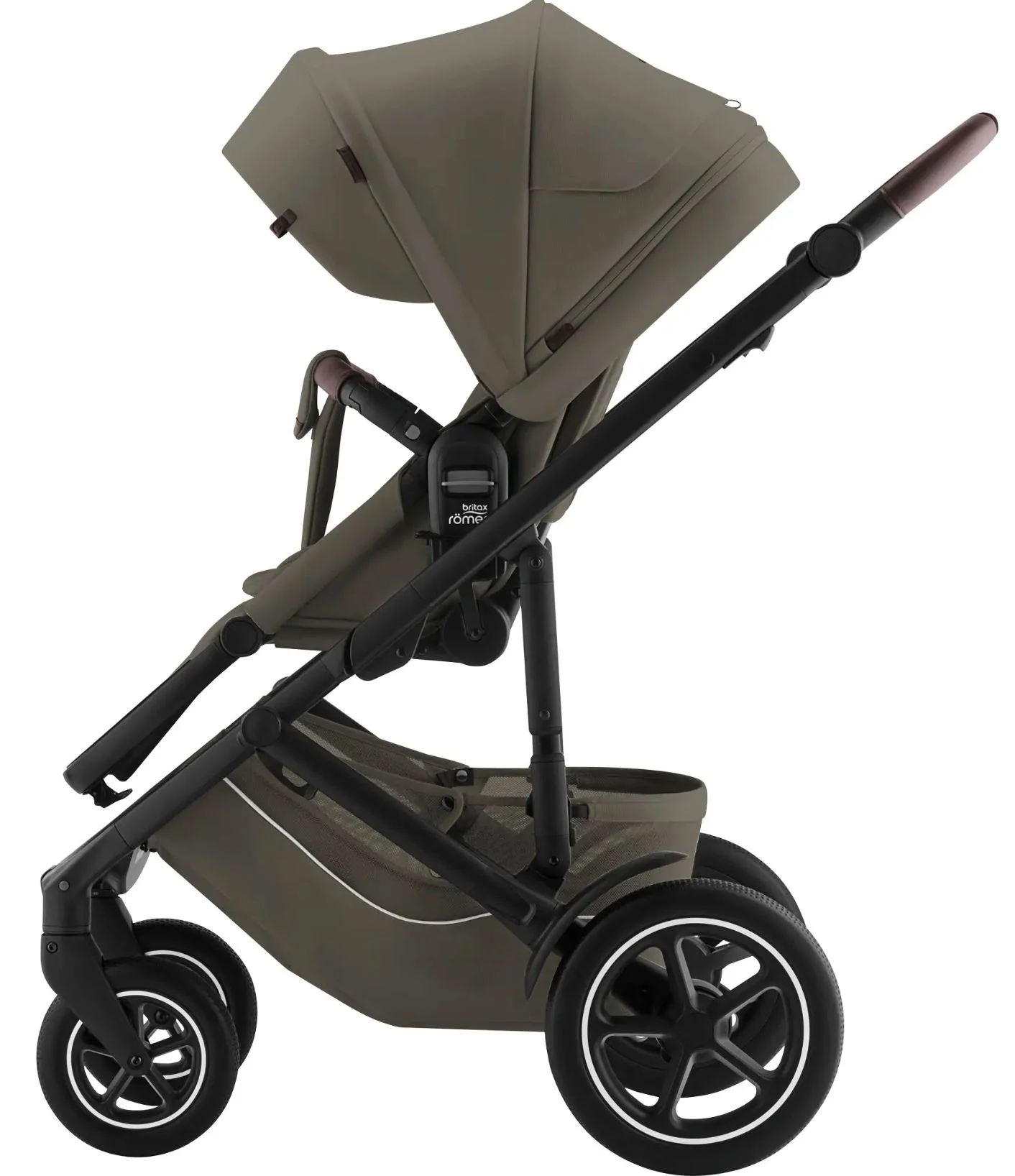 Carucior de plimbare reversibil Britax Romer Smile 5Z Lux Urban Olive foto