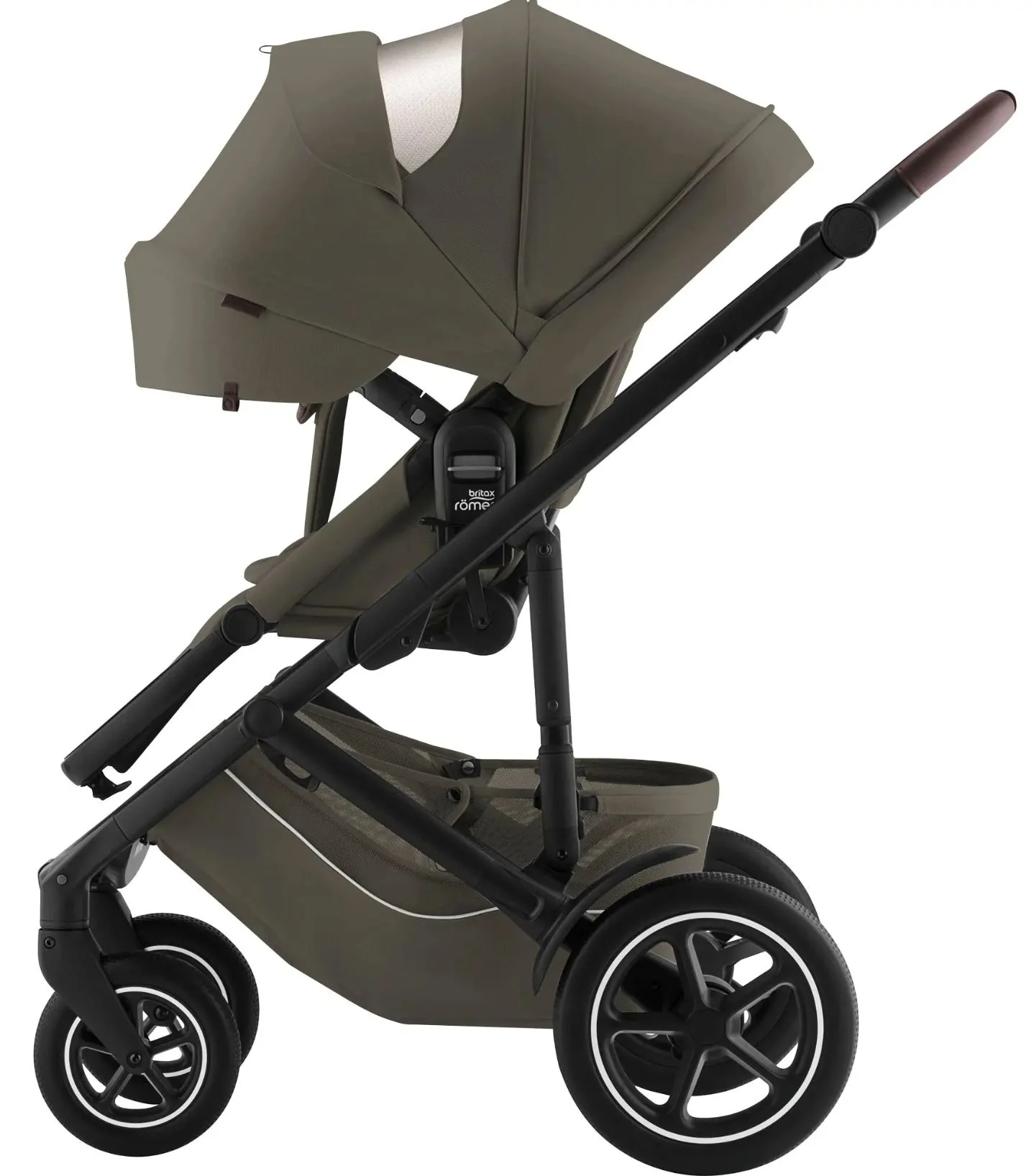 Carucior de plimbare reversibil Britax Romer Smile 5Z Lux Urban Olive foto