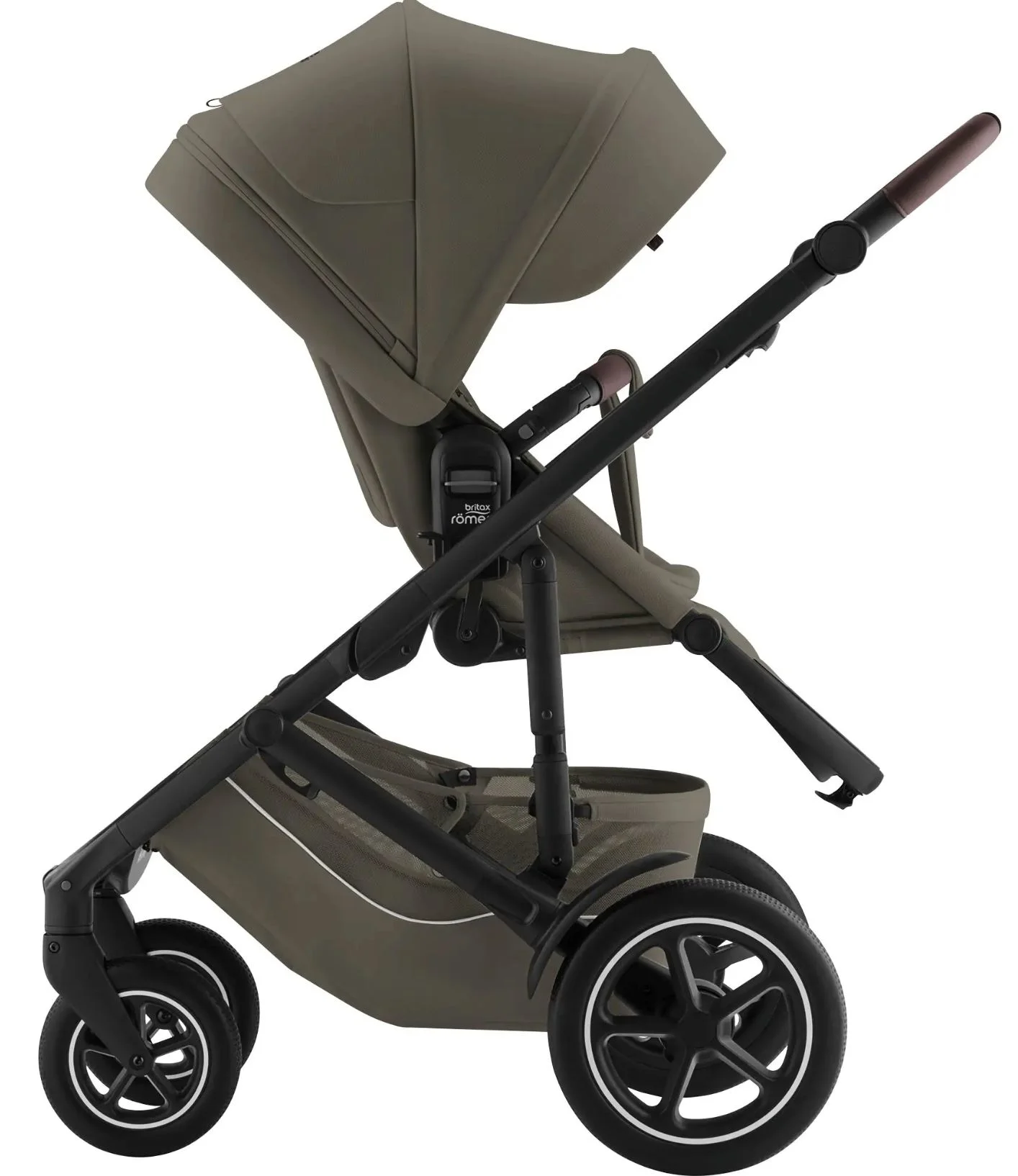 Carucior de plimbare reversibil Britax Romer Smile 5Z Lux Urban Olive foto