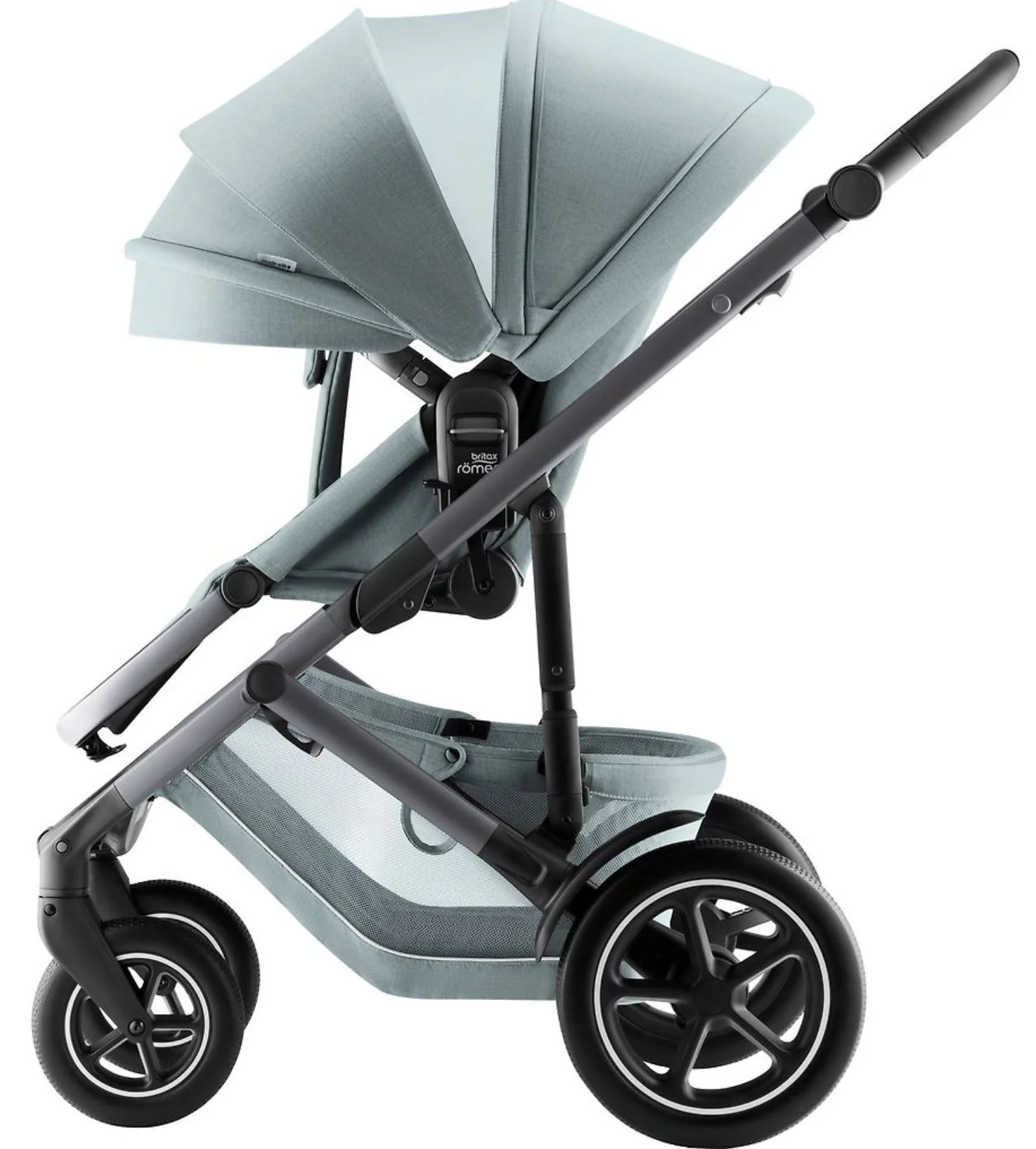 Carucior de plimbare reversibil Britax Romer Smile 5Z Harbor Albastru foto