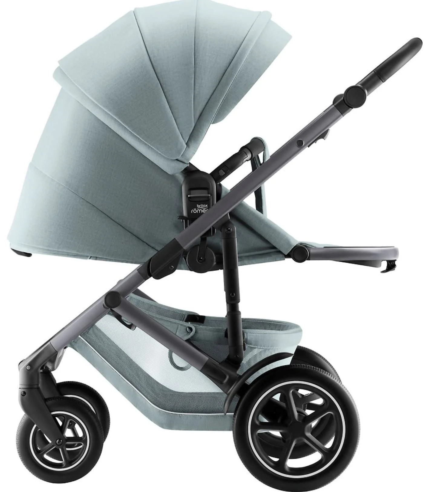 Carucior de plimbare reversibil Britax Romer Smile 5Z Harbor Albastru foto