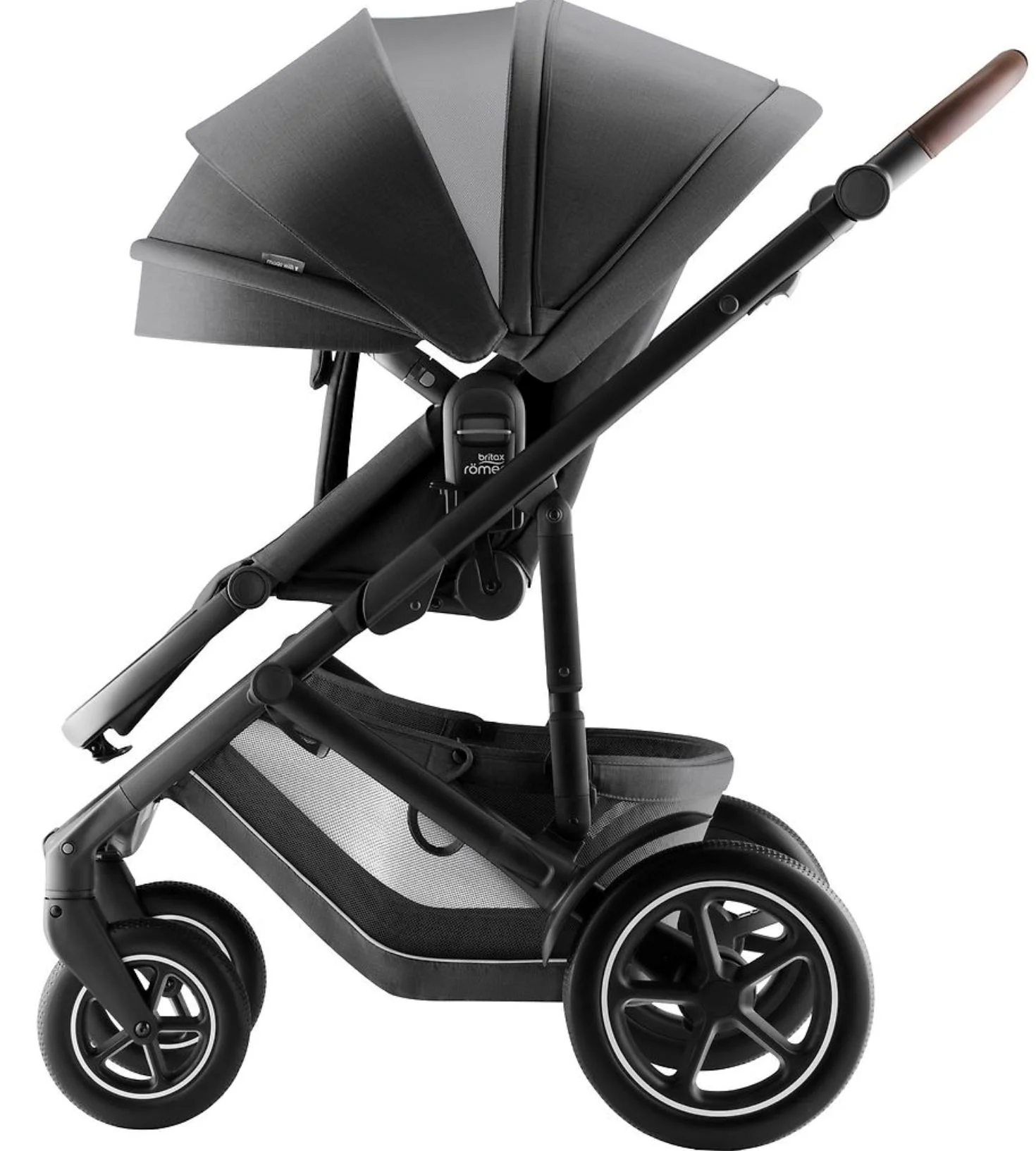 Carucior de plimbare reversibil Britax Romer Smile 5Z Mineral Gri foto