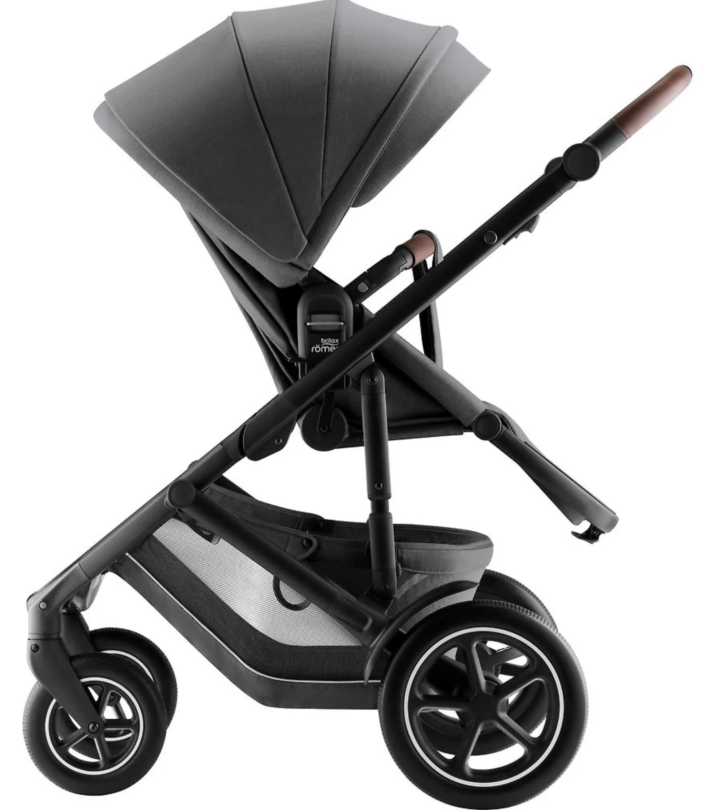 Carucior de plimbare reversibil Britax Romer Smile 5Z Mineral Gri foto