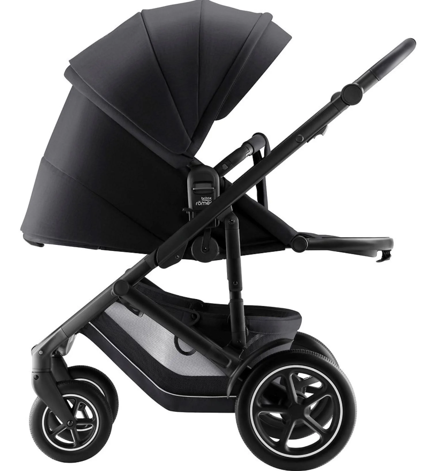 Carucior de plimbare reversibil Britax Romer Smile 5Z Carbon Negru foto