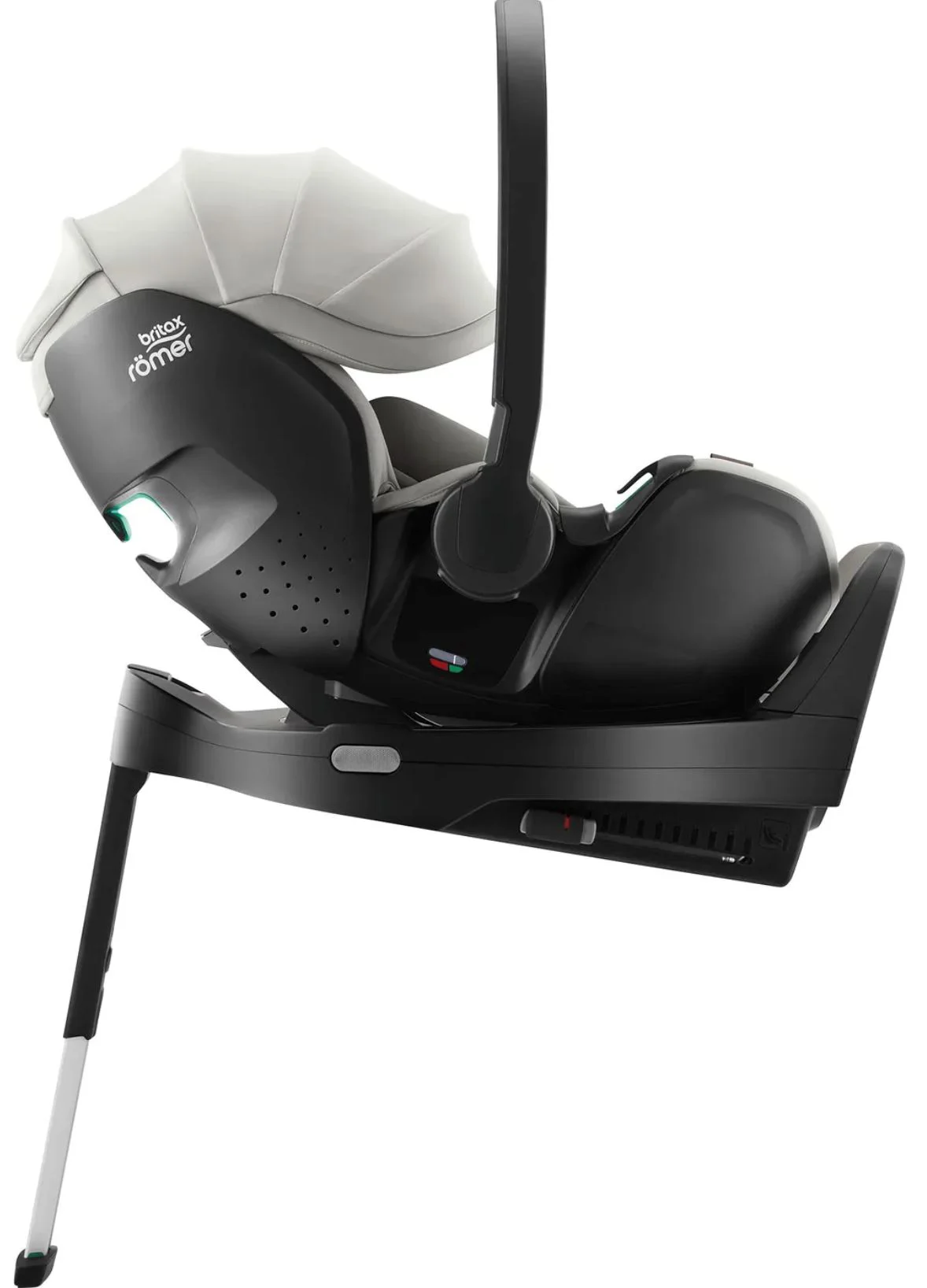 Scoica auto Britax Romer Baby Safe Pro cu Baza Isofix Vario 5Z Gri foto