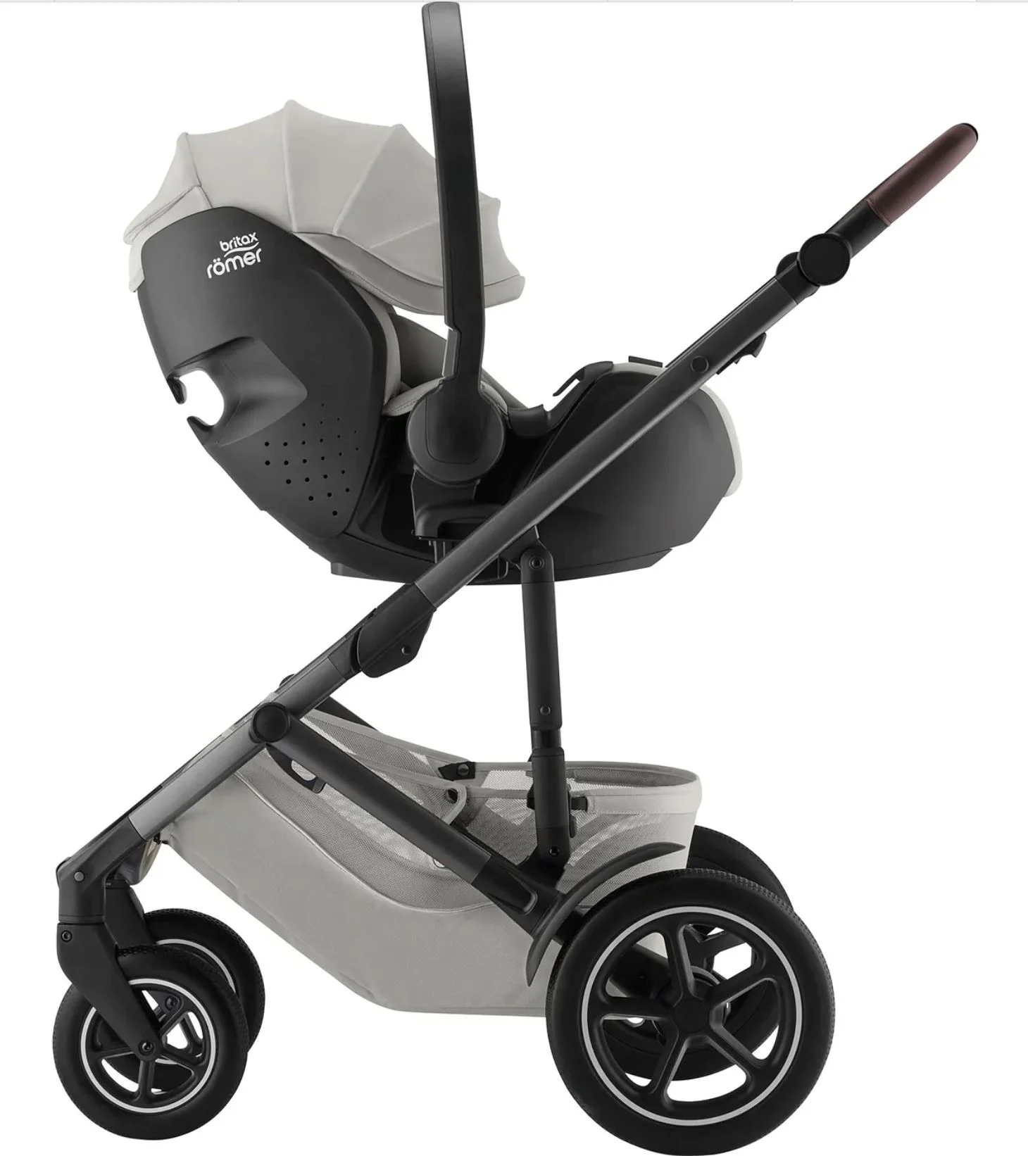 Scaun auto pentru copii Britax Romer Baby-Safe Pro Linen Grey foto