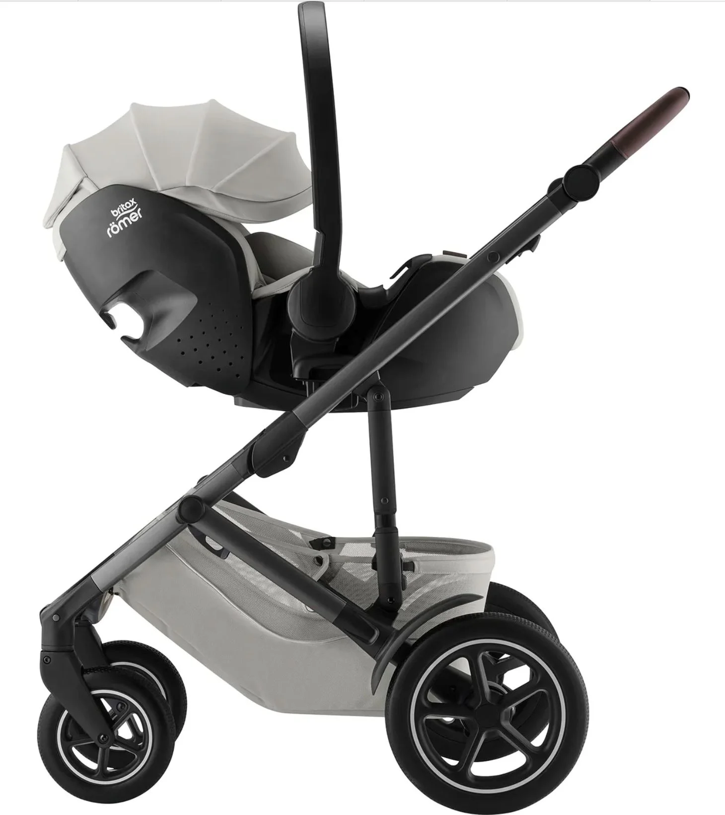 Scaun auto pentru copii Britax Romer Baby-Safe Pro Linen Grey foto