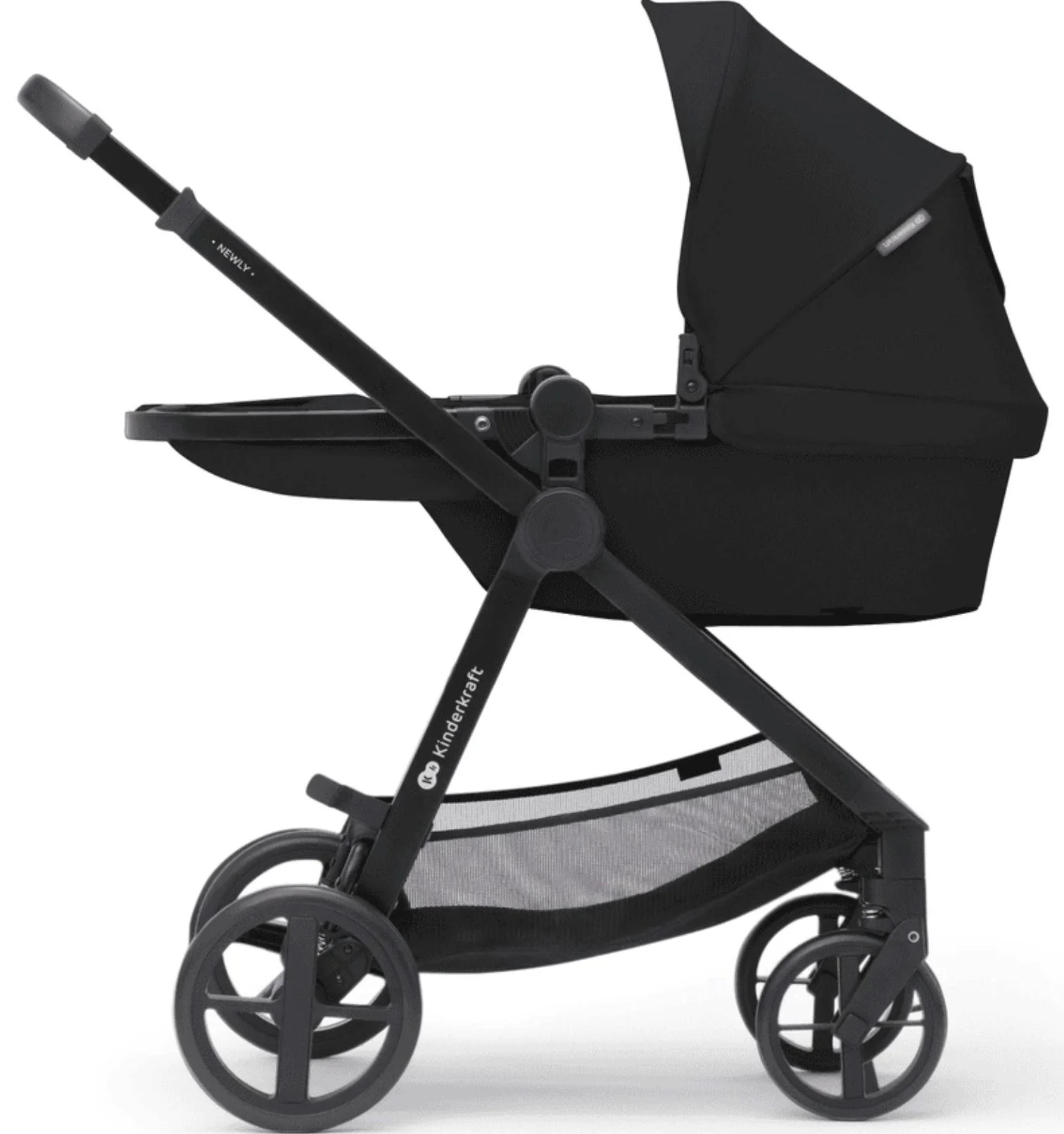 Carucior 3 in 1 Kinderkraft Newly Mink Pro Negru foto