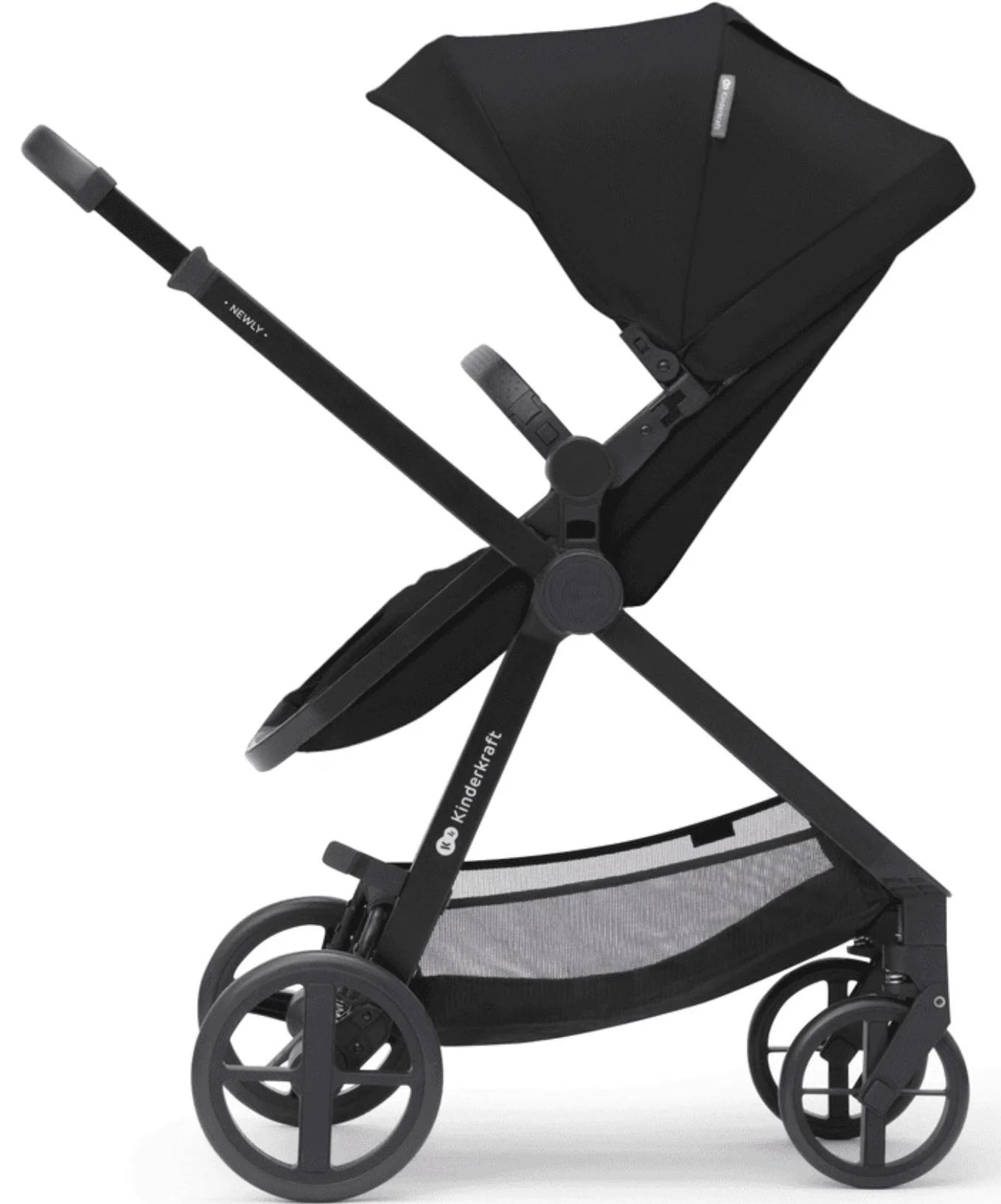 Carucior 3 in 1 Kinderkraft Newly Mink Pro Negru foto