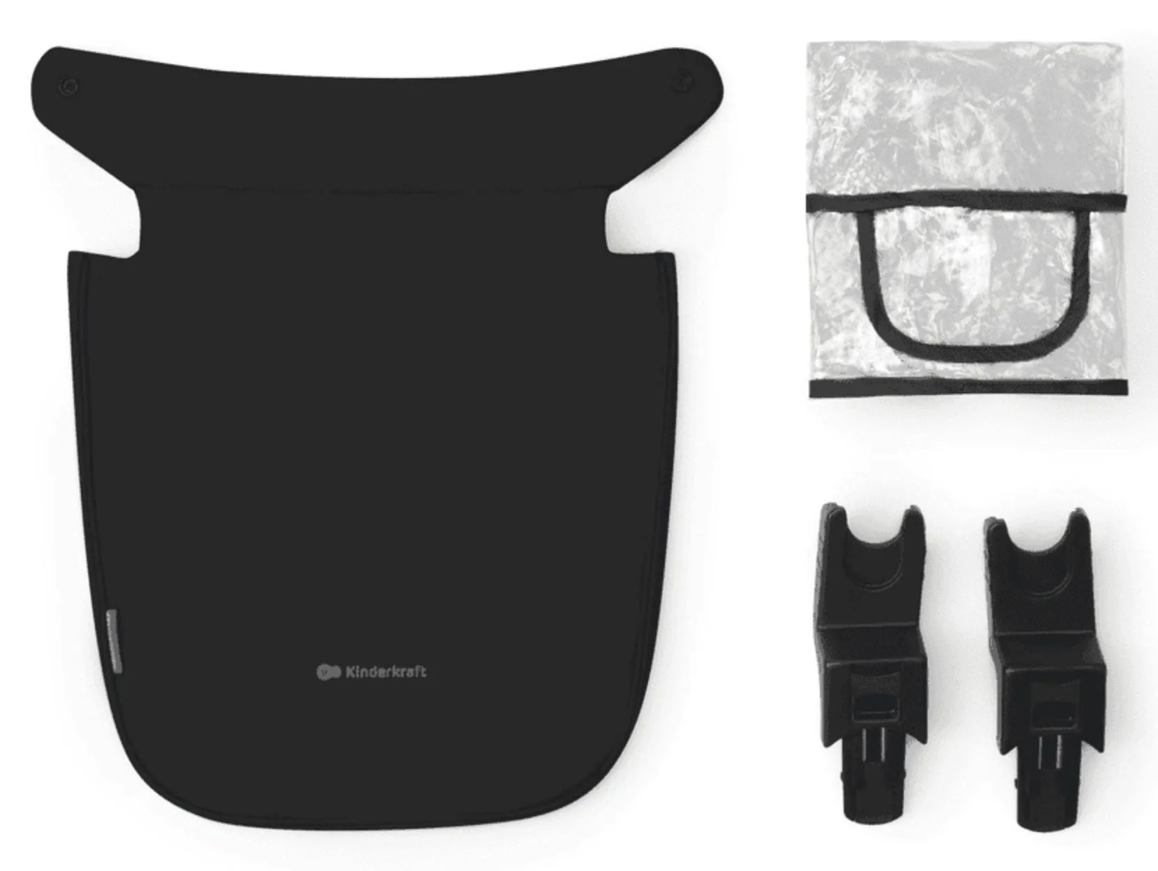 Carucior 3 in 1 Kinderkraft Newly Mink Pro Negru foto