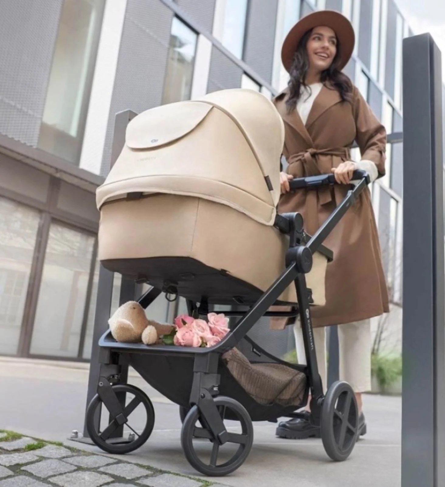 Carucior 3 in 1 Kinderkraft Newly Mink Pro Bej foto
