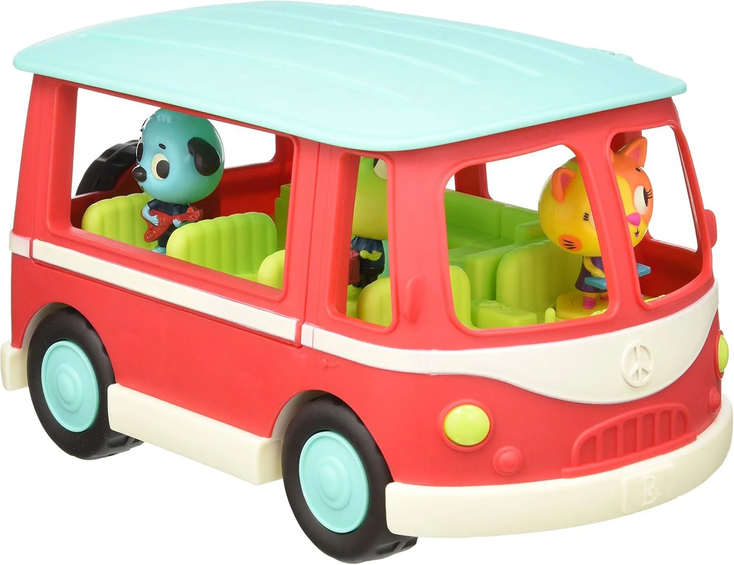 Autobus muzical cu iluminare Battat foto