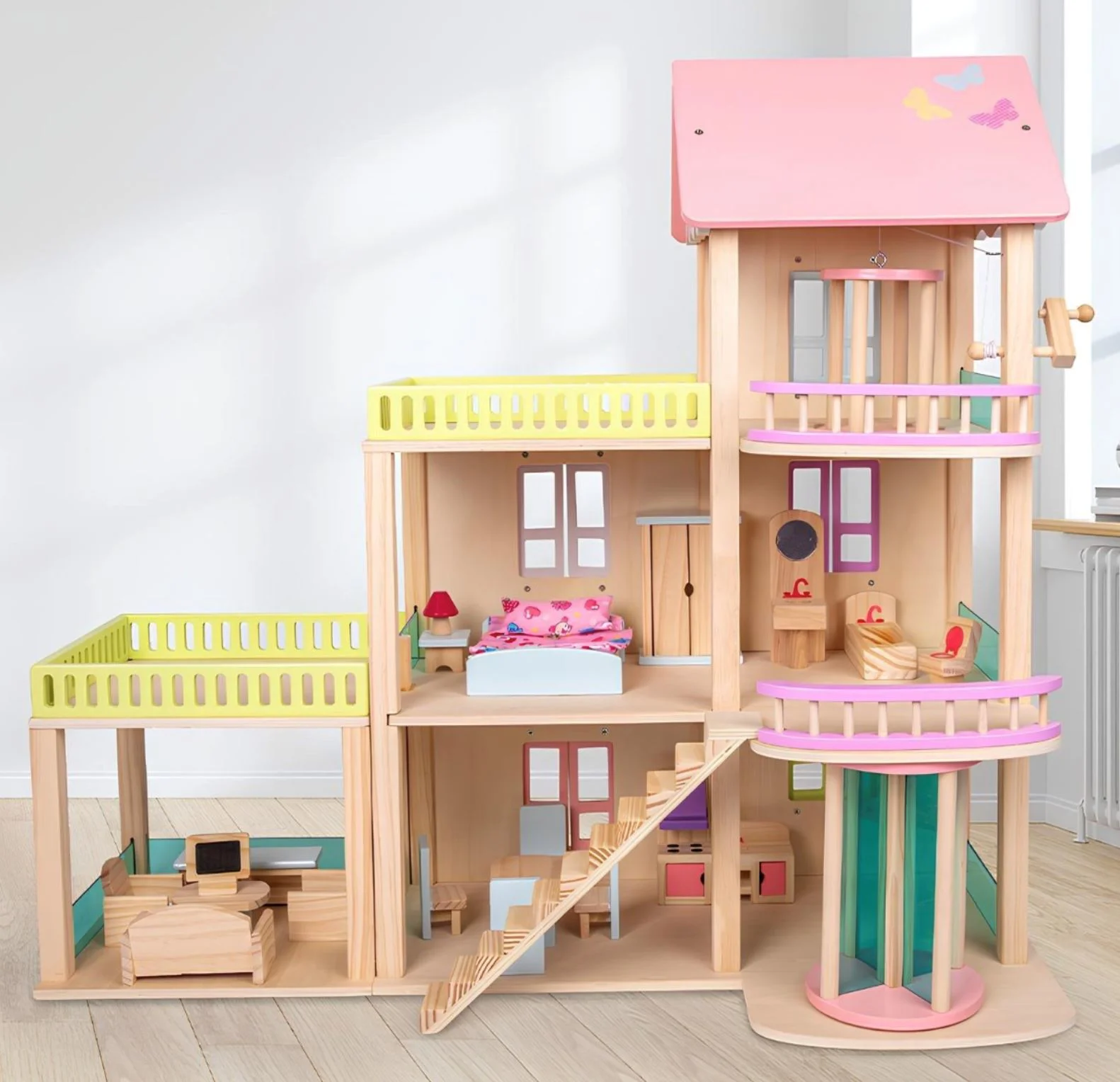Casuta pentru papusi 4Play Dolls house foto