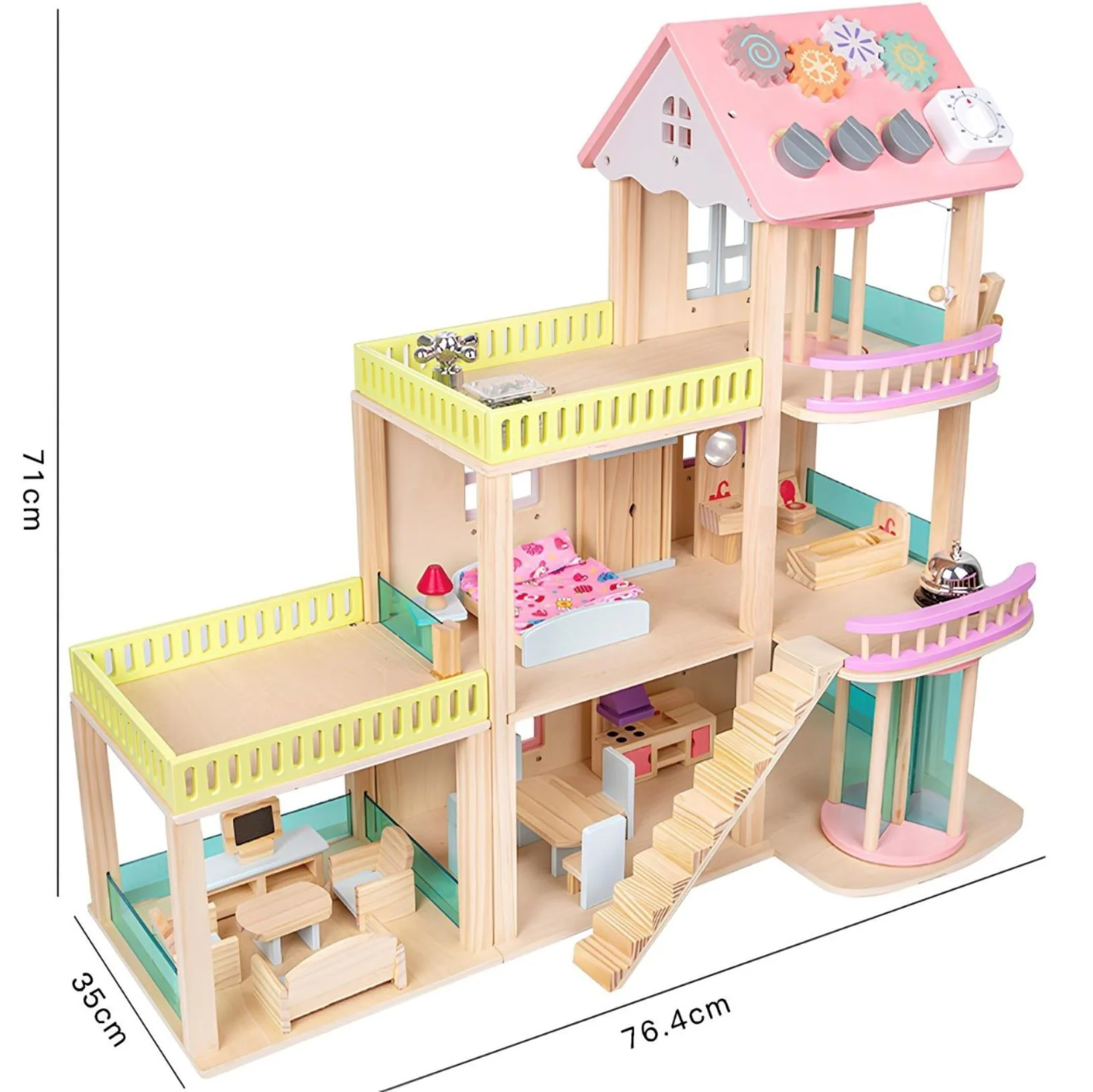 Casuta pentru papusi 4Play Dolls house foto