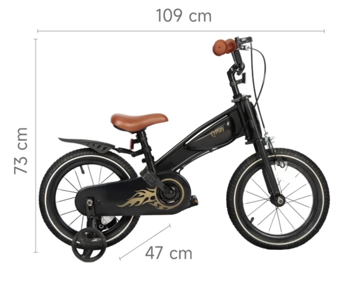 Детский велосипед 3 в 1 Qplay Motor Черный foto