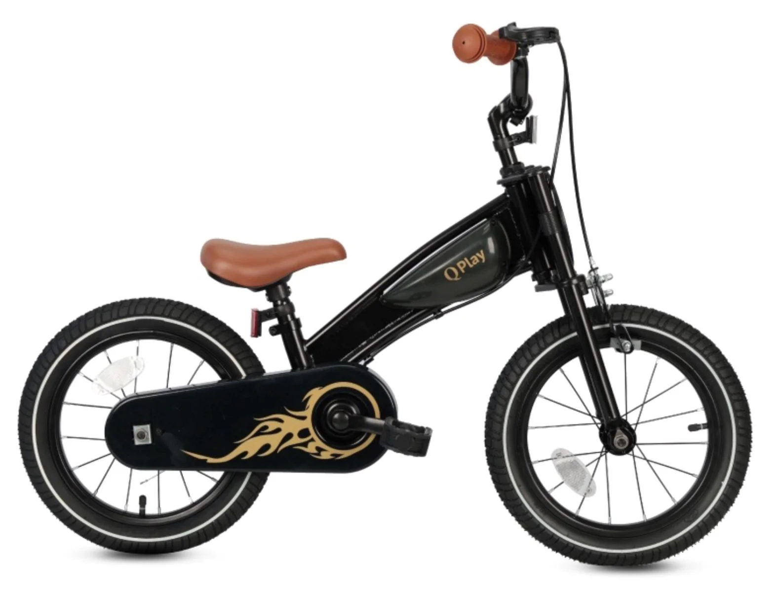 Детский велосипед Qplay Motor 3 в 1 Черный foto