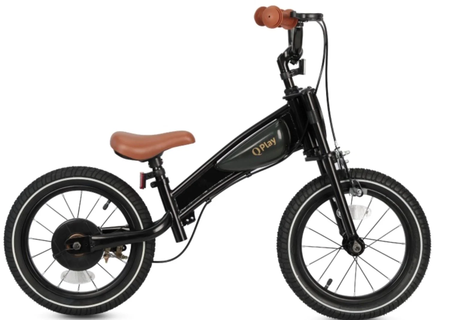 Детский велосипед Qplay Motor 3 в 1 Черный foto