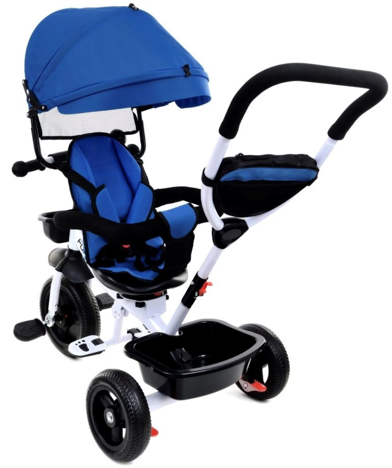 Tricicleta pentru copii FunFit Twist Albastru foto