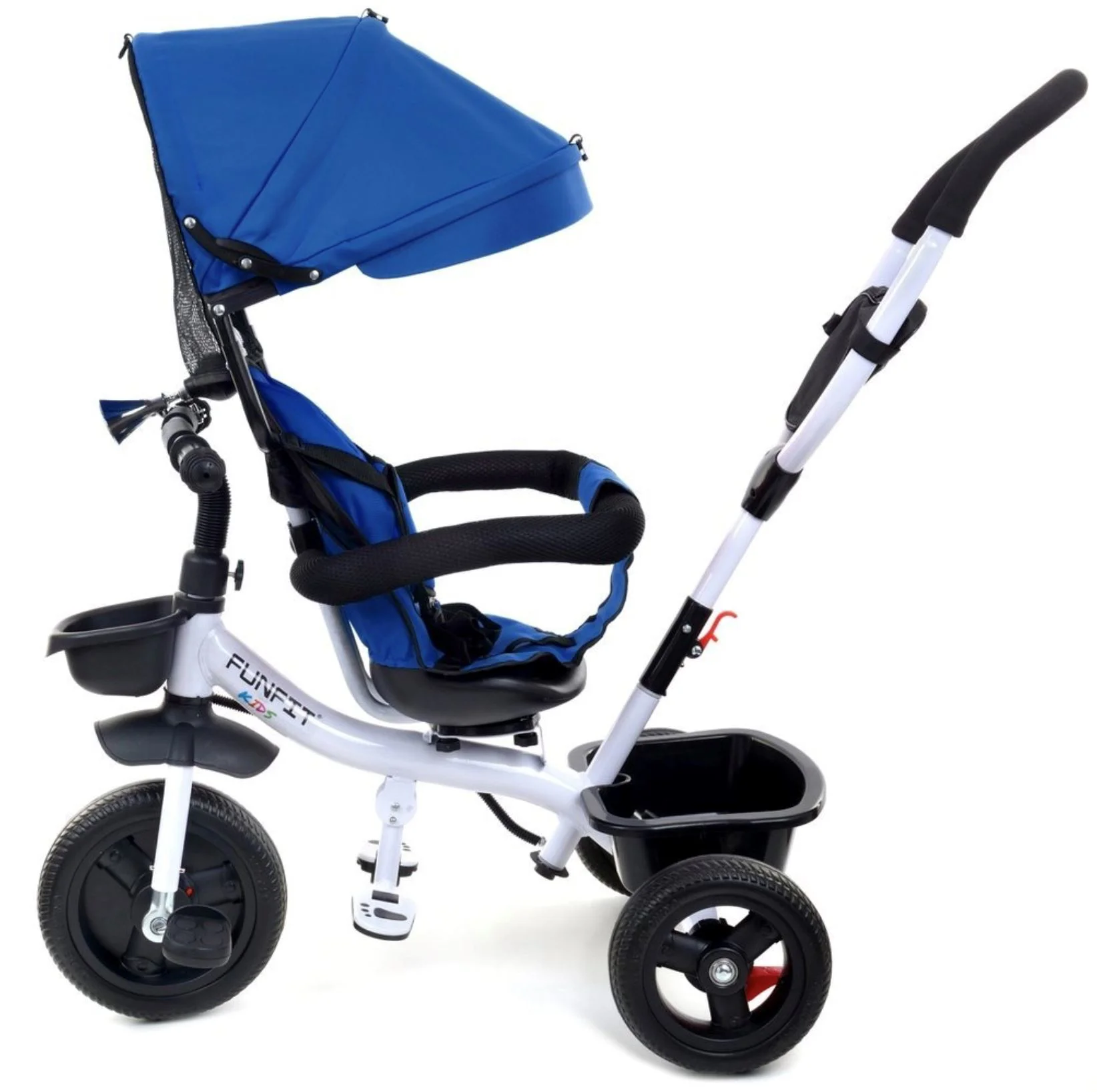 Tricicleta pentru copii FunFit Twist Albastru foto