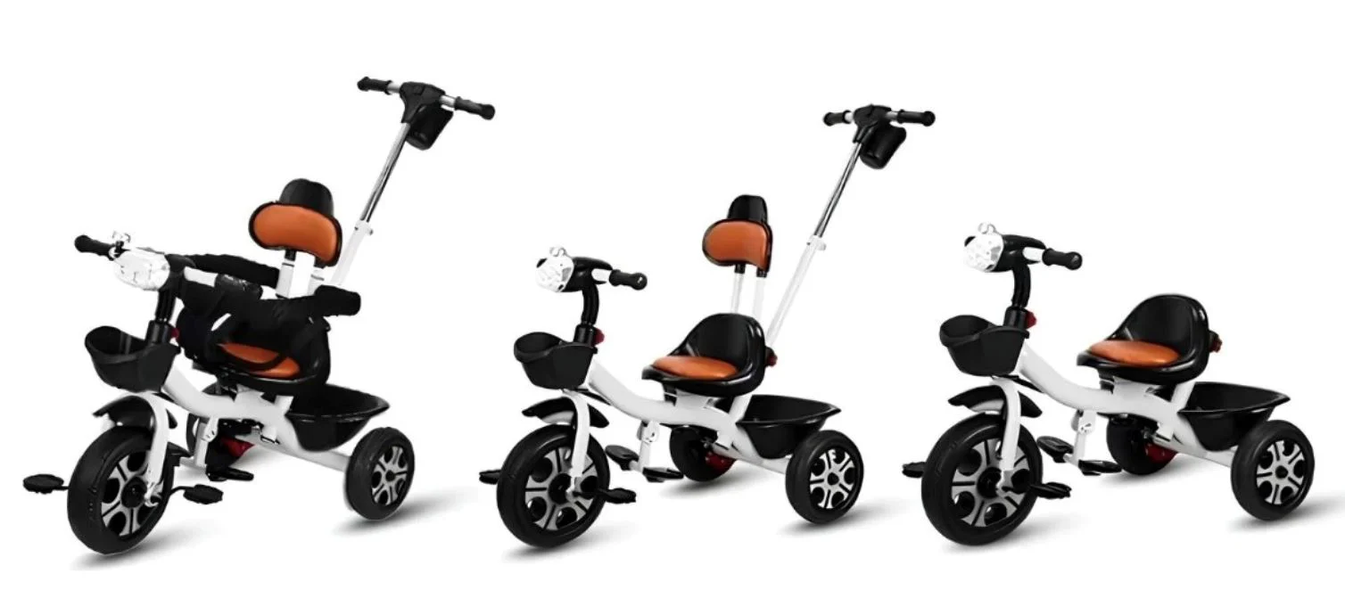 Tricicleta pentru copii 4Play Twist Bej foto
