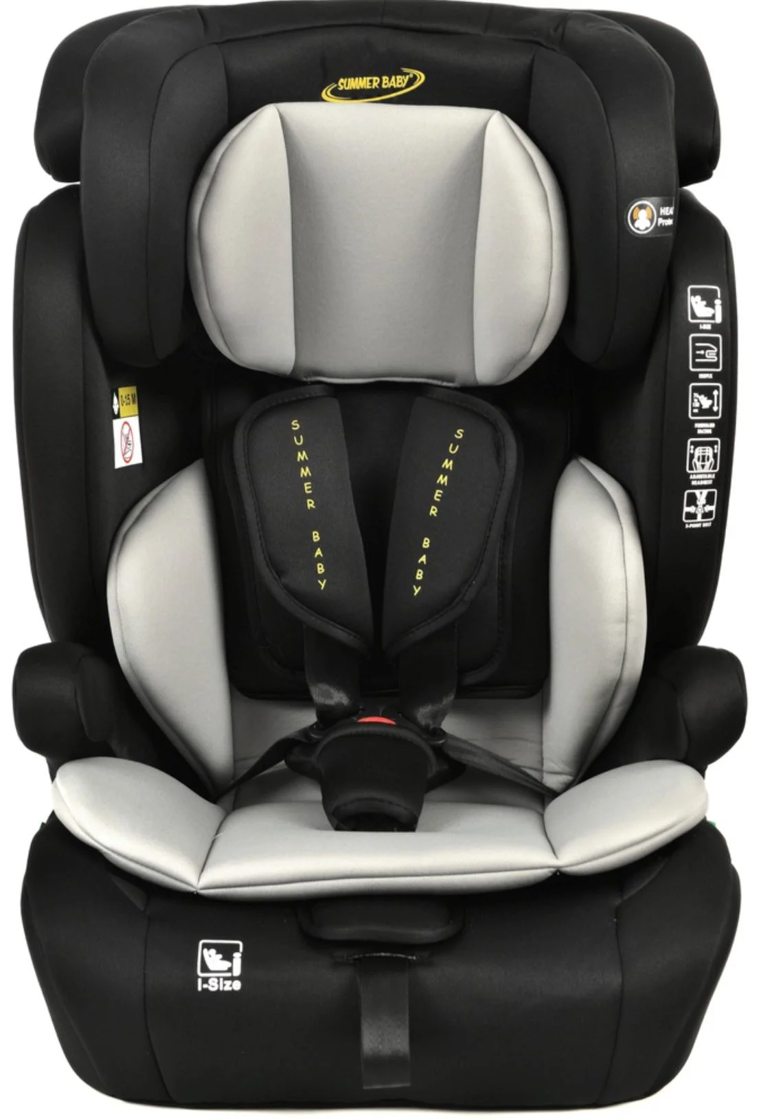 Scaun auto pentru copii Summer Baby Porto I-Size Gri foto