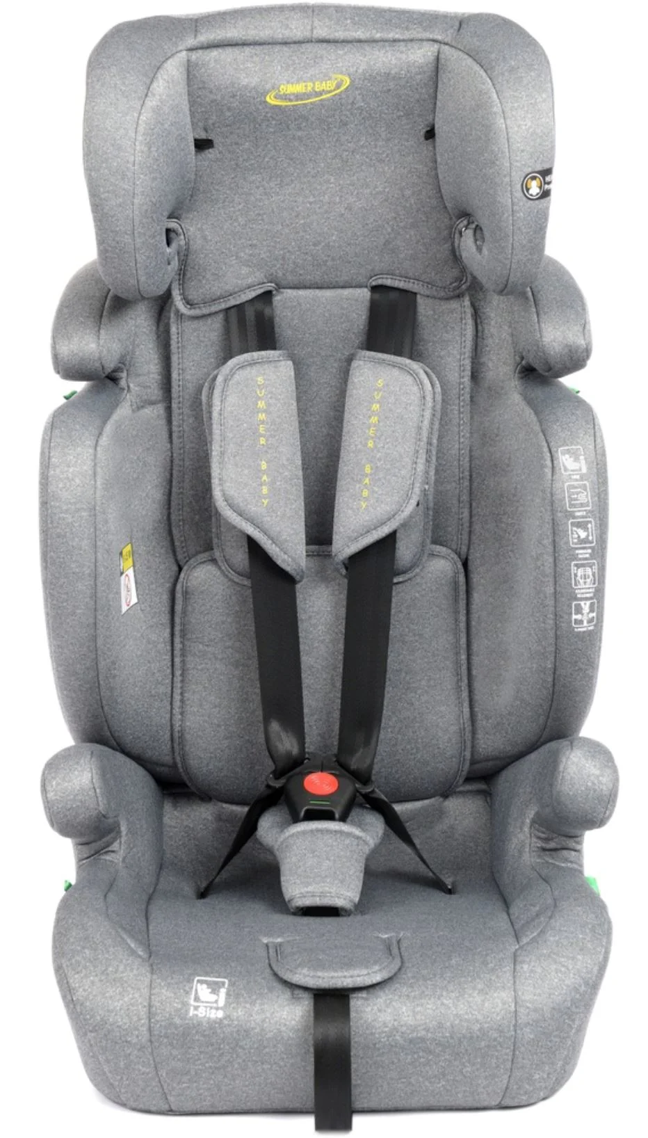 Scaun auto pentru copii Summer Baby Porto I-Size Light Gri foto